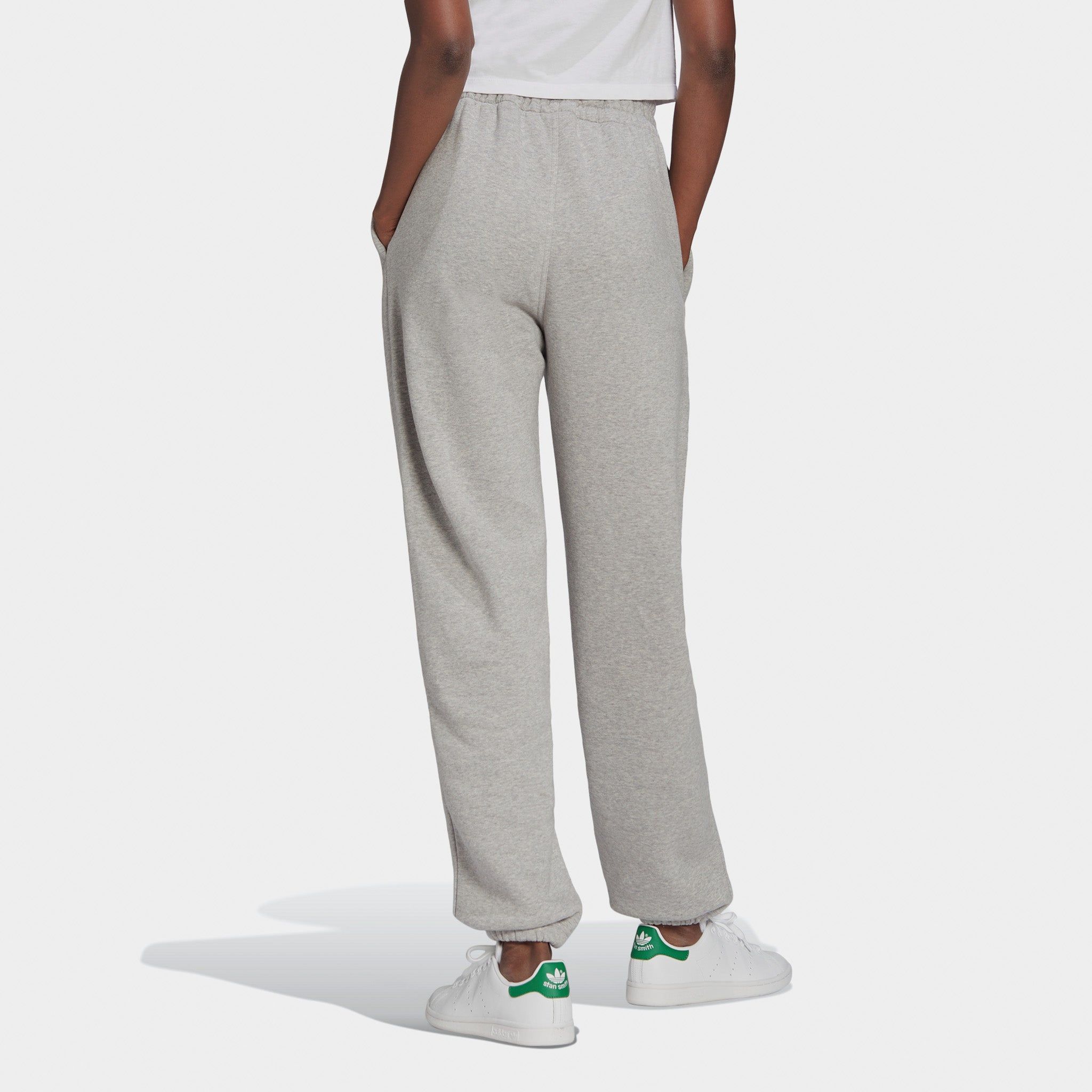 adidas Originals Women’s Adicolor Essentials Fleece Joggers / Medium Grey Heather sold by JD Sports product image thumbnail 2