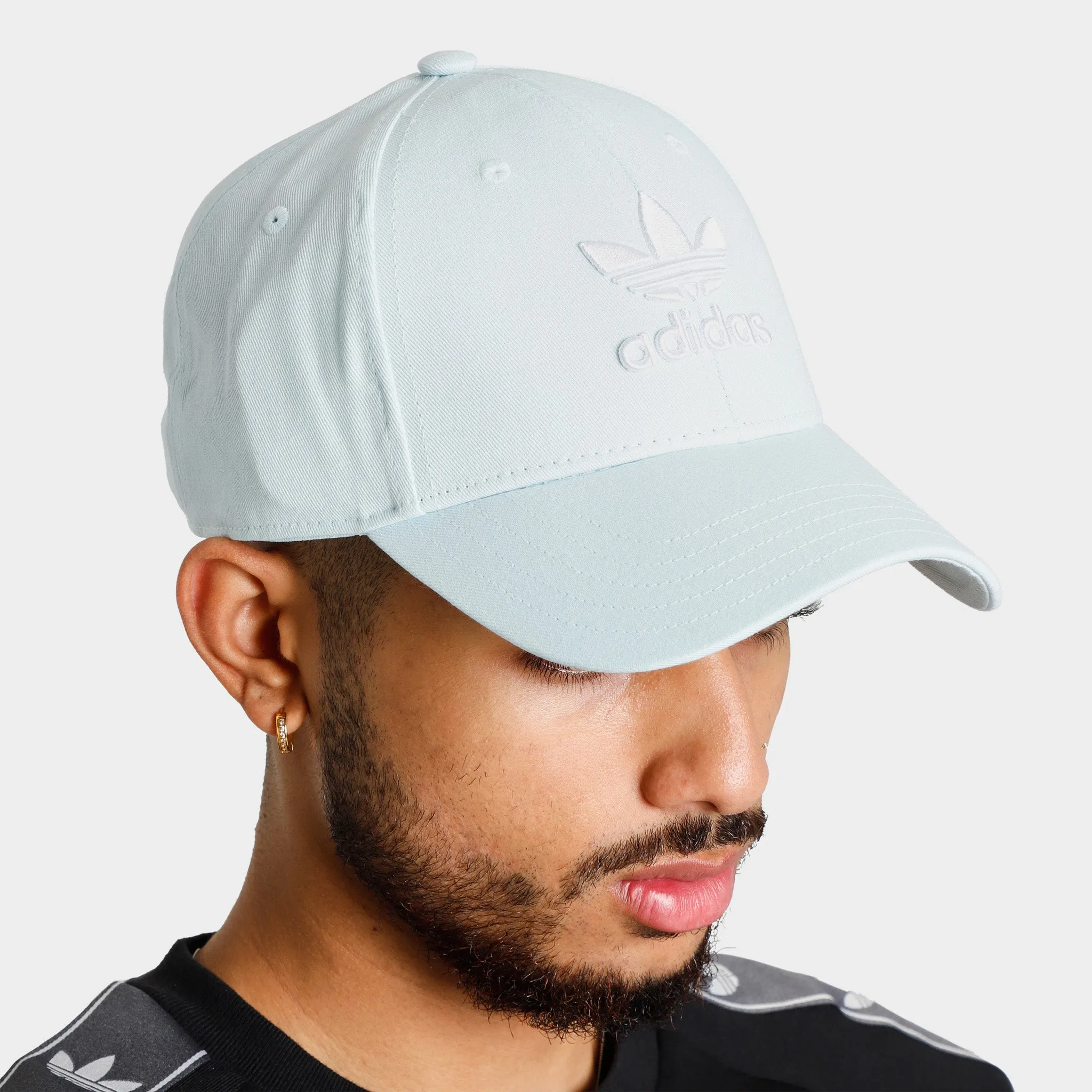 adidas Originals Trefoil Baseball Cap / Almost Blue sold by JD Sports product image thumbnail 4