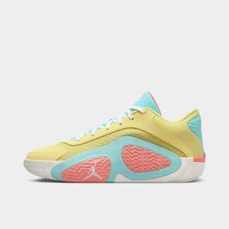 Jordan Tatum 2 Light Zitron / Sail - Aurora Green sold by JD Sports