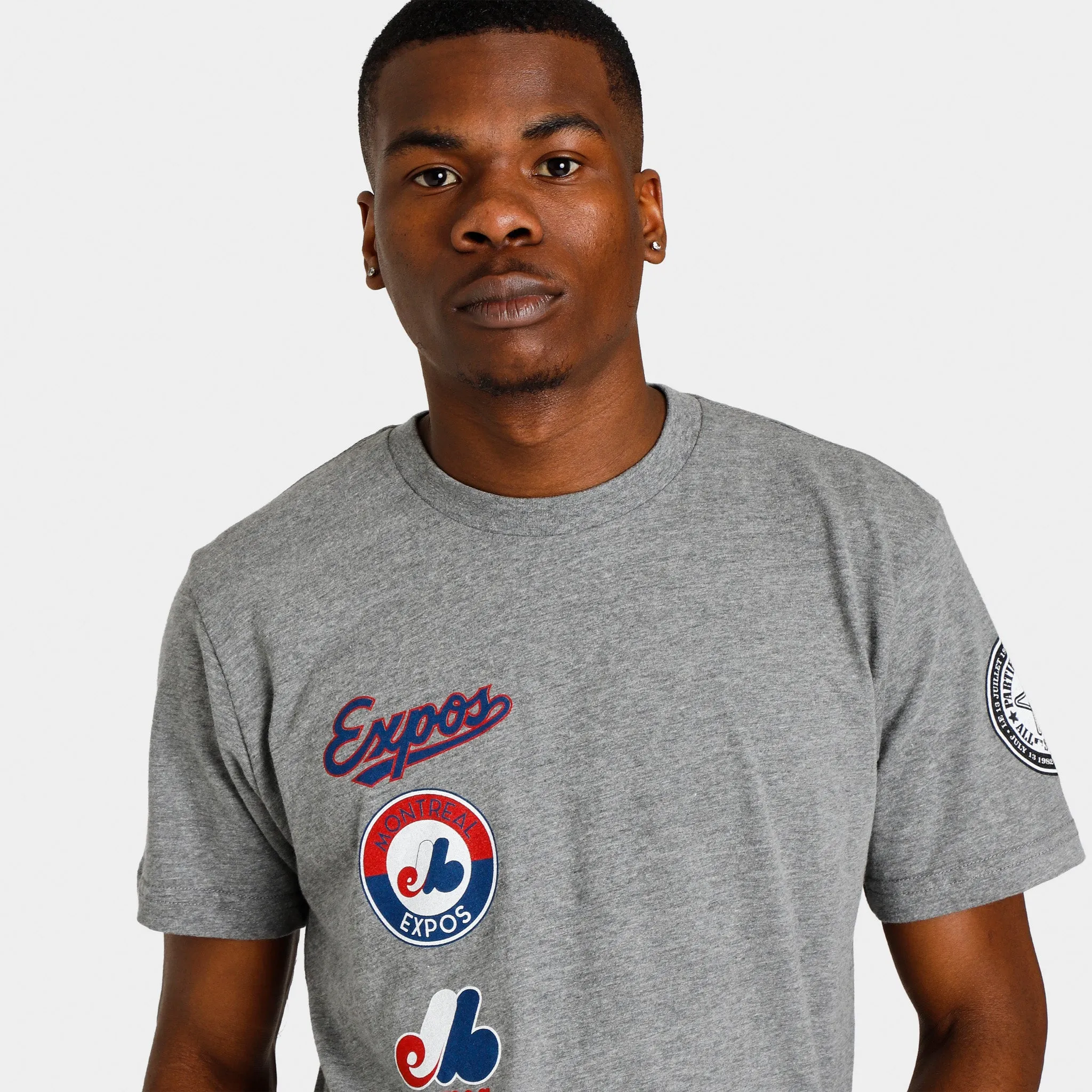 Mitchell & Ness Expos City Collection T-shirt / Grey sold by JD Sports product image thumbnail 3