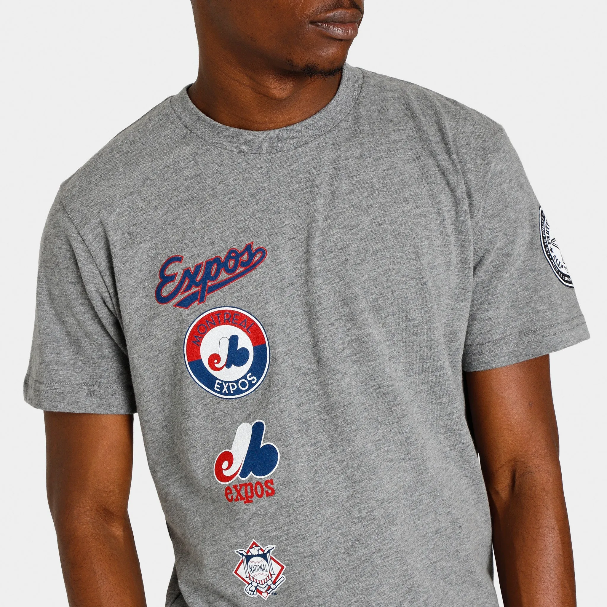 Mitchell & Ness Expos City Collection T-shirt / Grey sold by JD Sports product image thumbnail 4