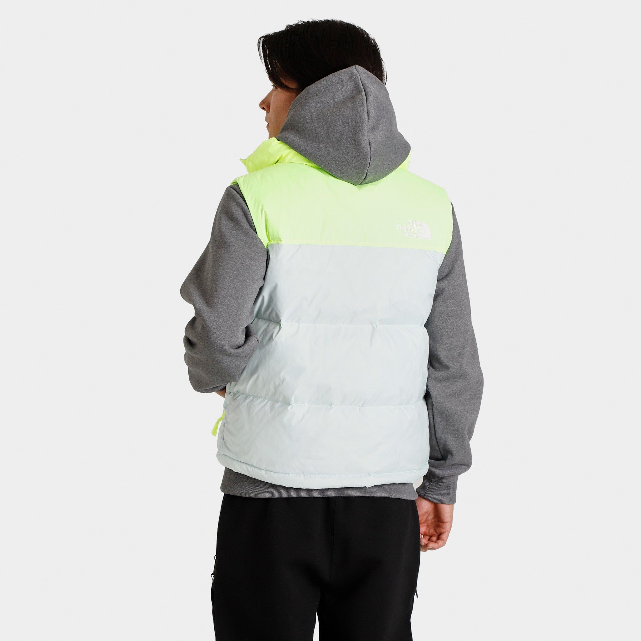 The North Face 1996 Retro Nuptse Vest Skylight Blue / LED Yellow sold by JD Sports product image thumbnail 4