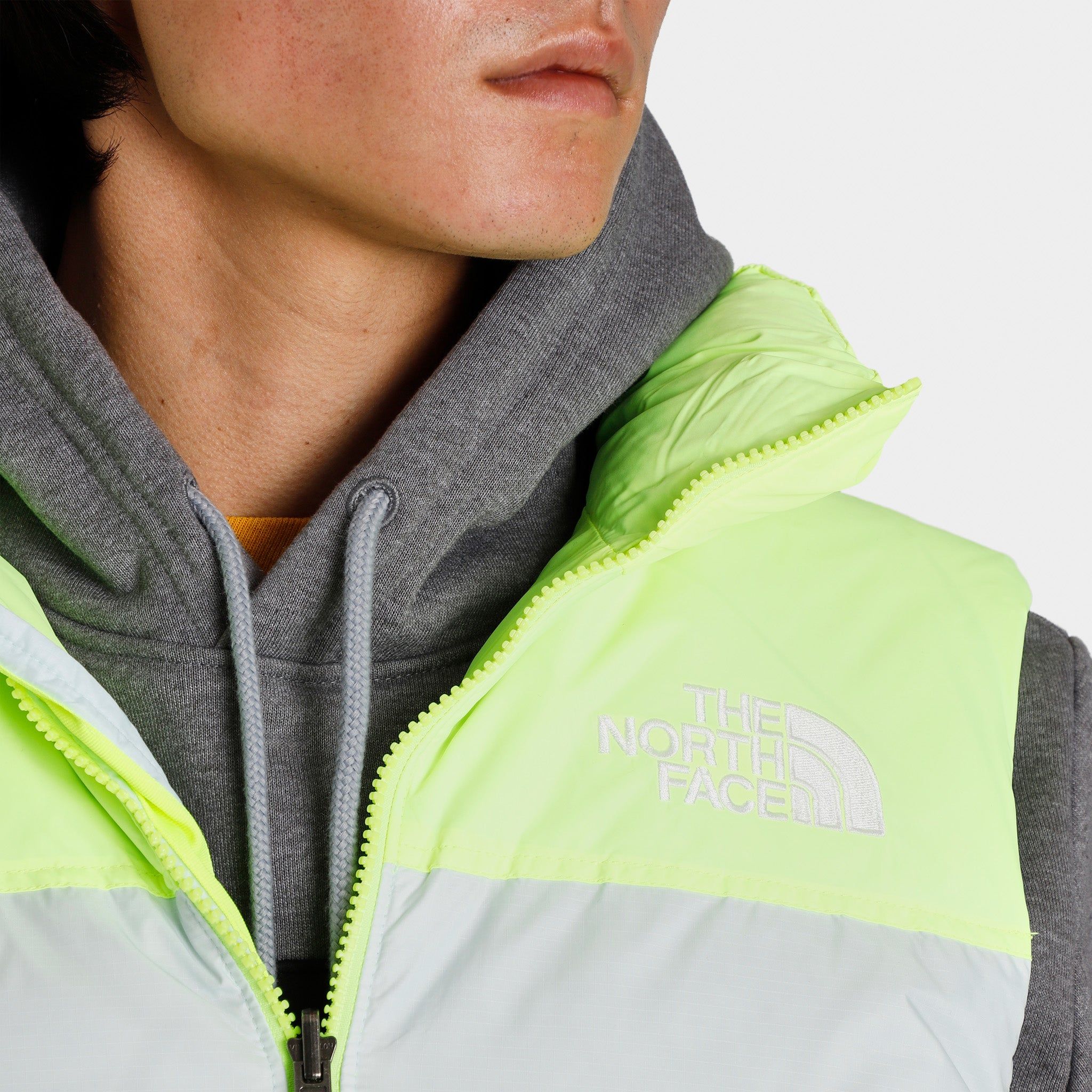 The North Face 1996 Retro Nuptse Vest Skylight Blue / LED Yellow sold by JD Sports product image thumbnail 3