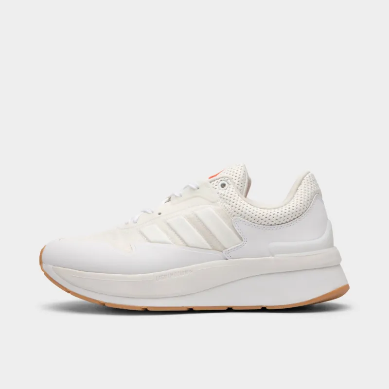 adidas ZNCHILL Cloud White / Ftwr White - Bright Red sold by JD Sports