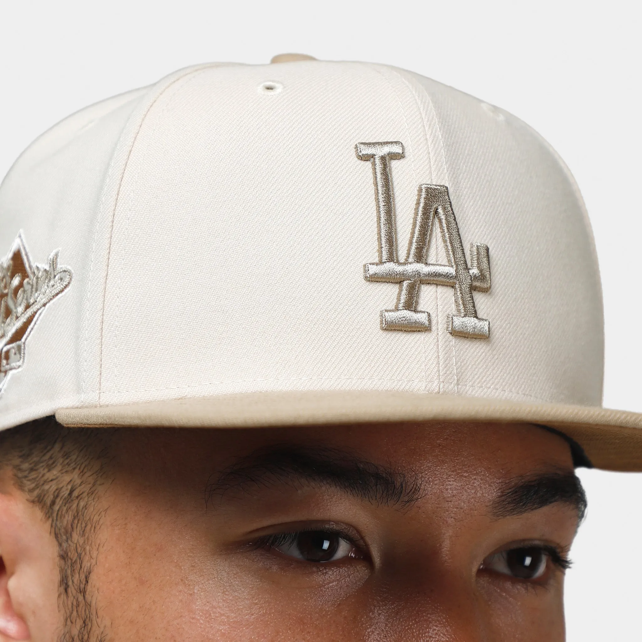 47 Brand Los Angeles Dodgers Sierra Sure Shot Captain Snapback Natural / Khaki sold by JD Sports product image thumbnail 4