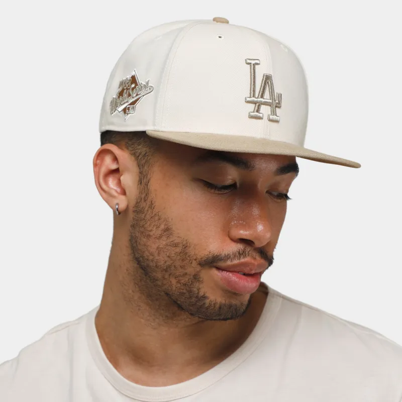 47 Brand Los Angeles Dodgers Sierra Sure Shot Captain Snapback Natural / Khaki sold by JD Sports