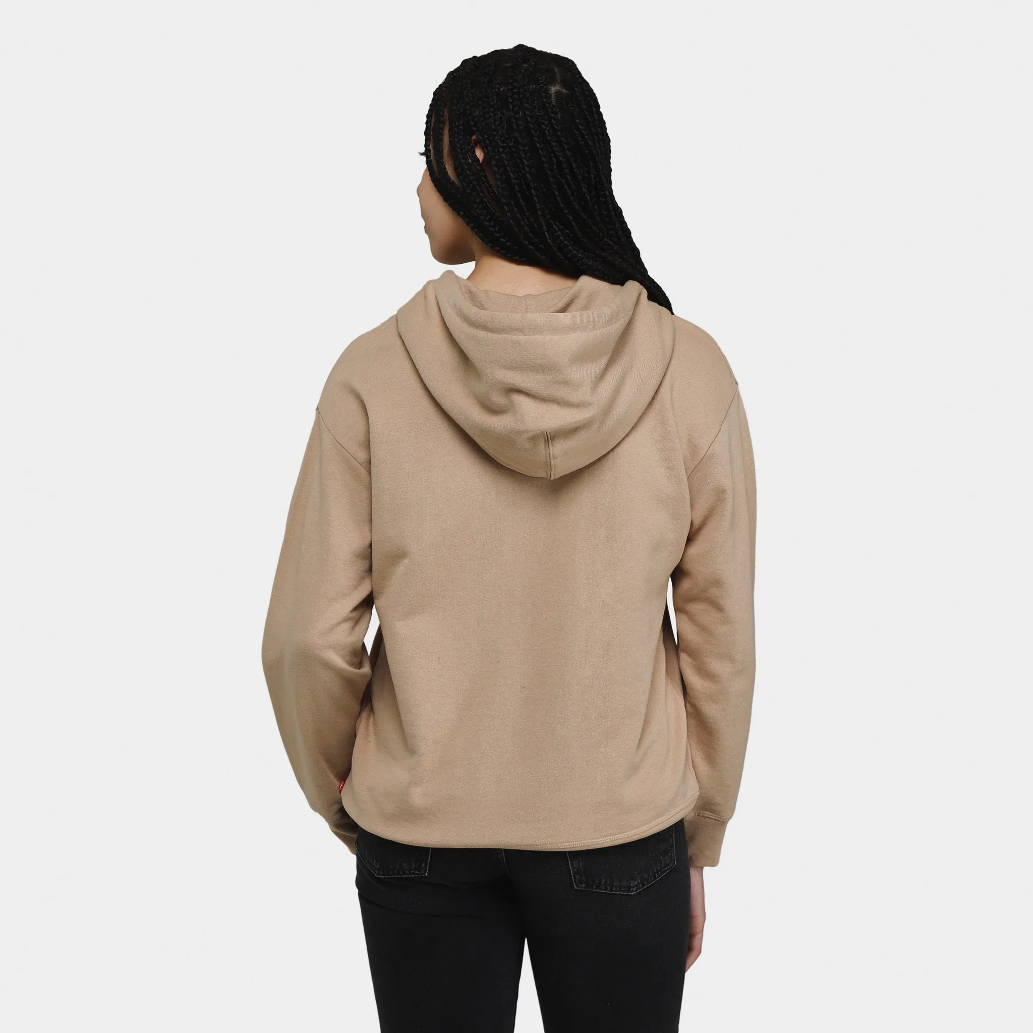 Levi's Women's Graphic Standard Pullover Hoodie / Hoodie Space Dye Fill Granola sold by JD Sports product image thumbnail 2