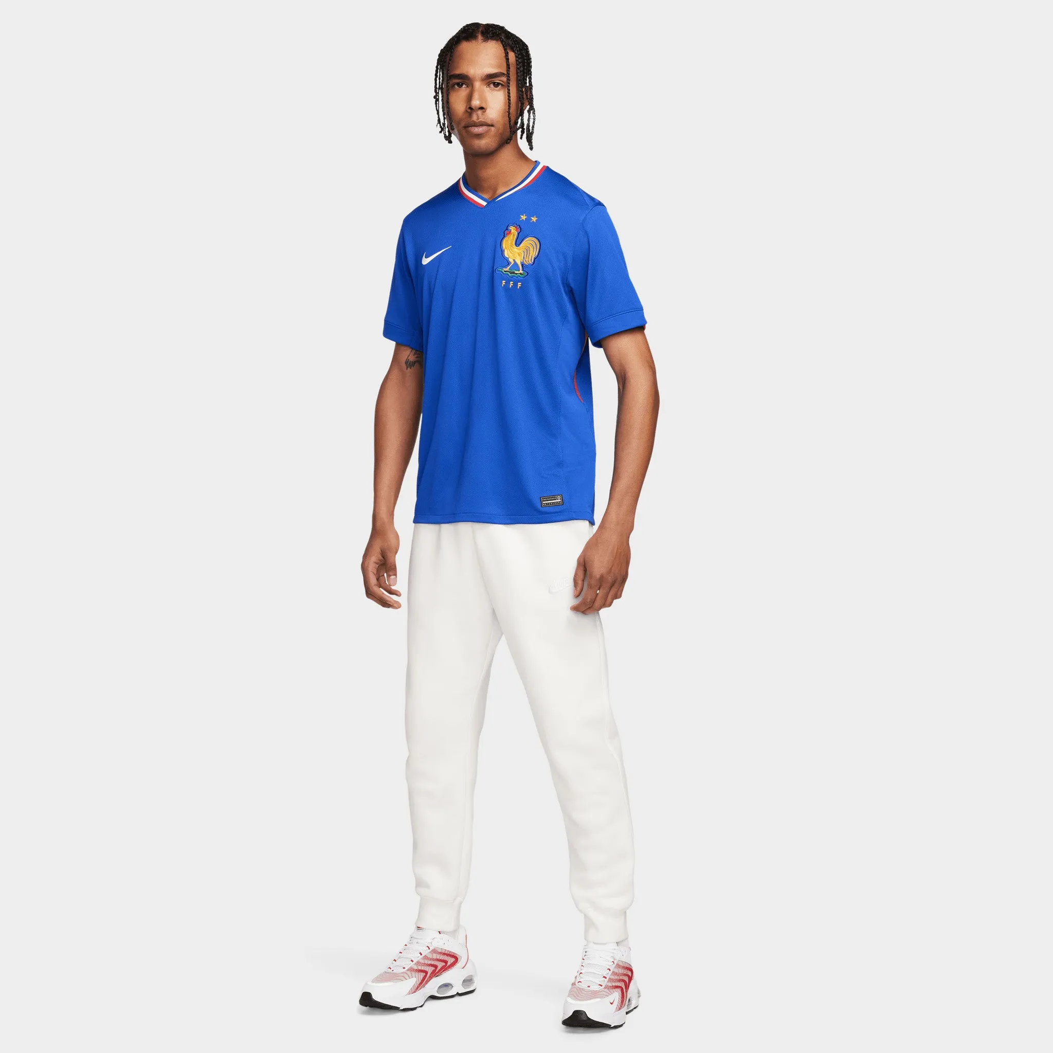 Nike Dri-FIT France Soccer Jersey Bright Blue / University Red - White sold by JD Sports product image thumbnail 5