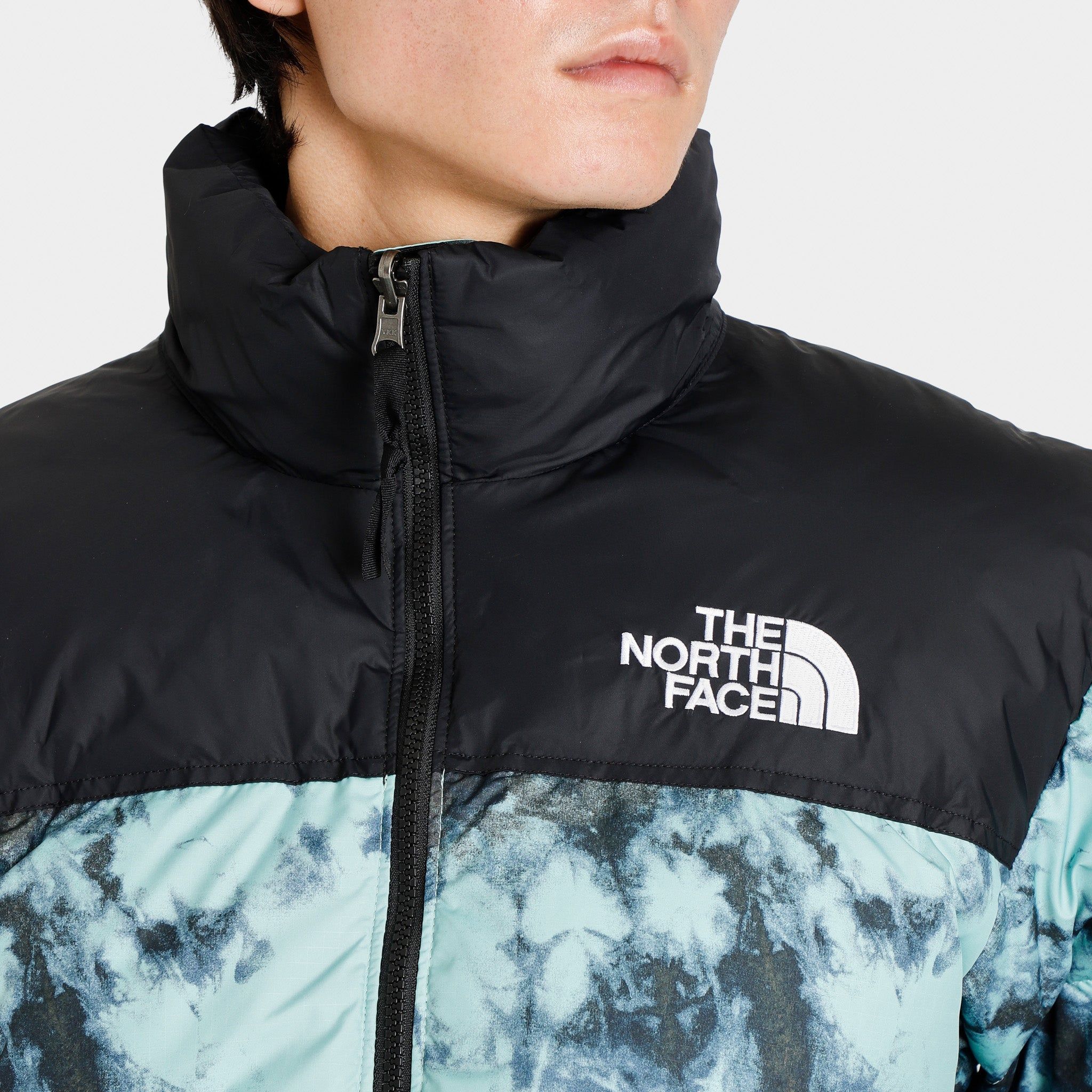 The North Face Printed 1996 Retro Nuptse Jacket / Wasabi Ice