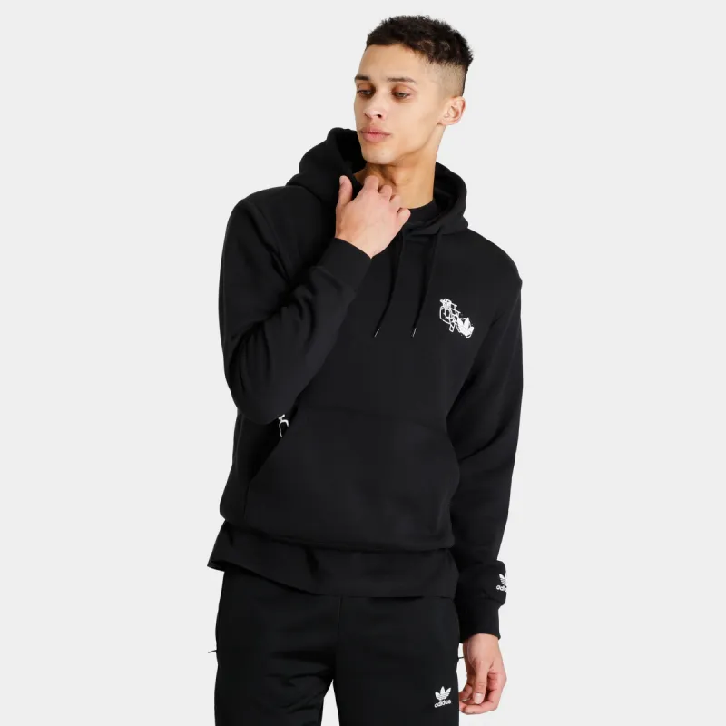 adidas Fuzi TS Pullover Hoodie / Black sold by JD Sports