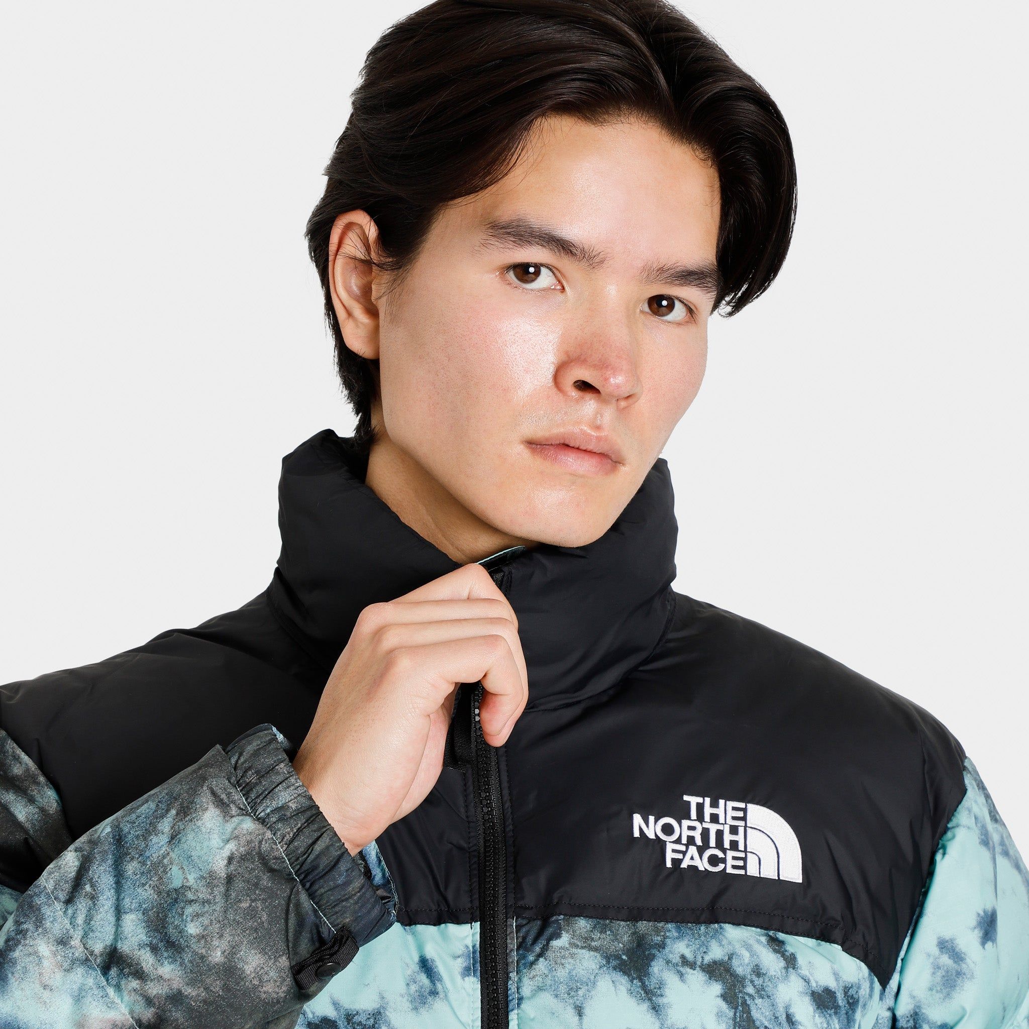 The North Face Printed 1996 Retro Nuptse Jacket / Wasabi Ice