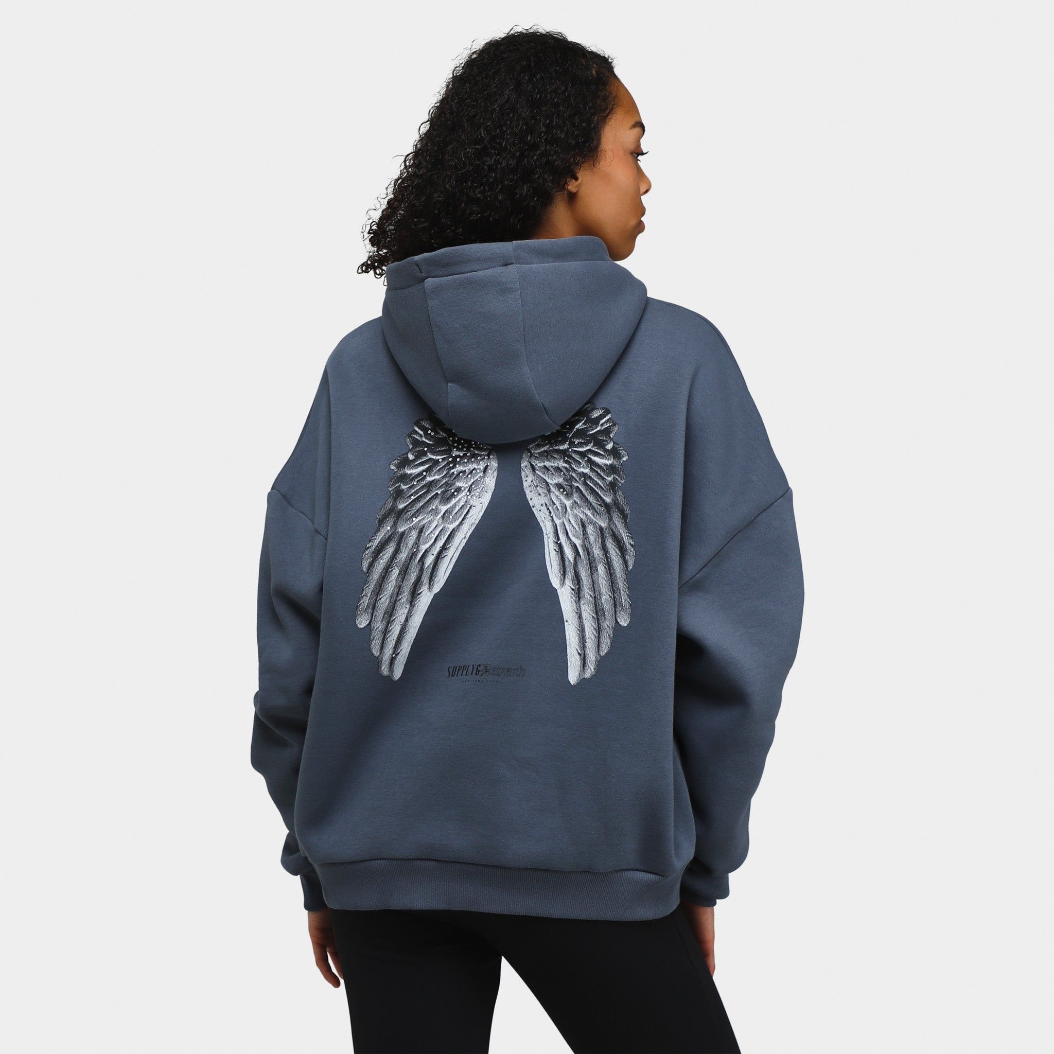 Supply & Demand Women's Saint Hoodie / Grey sold by JD Sports product image thumbnail 2