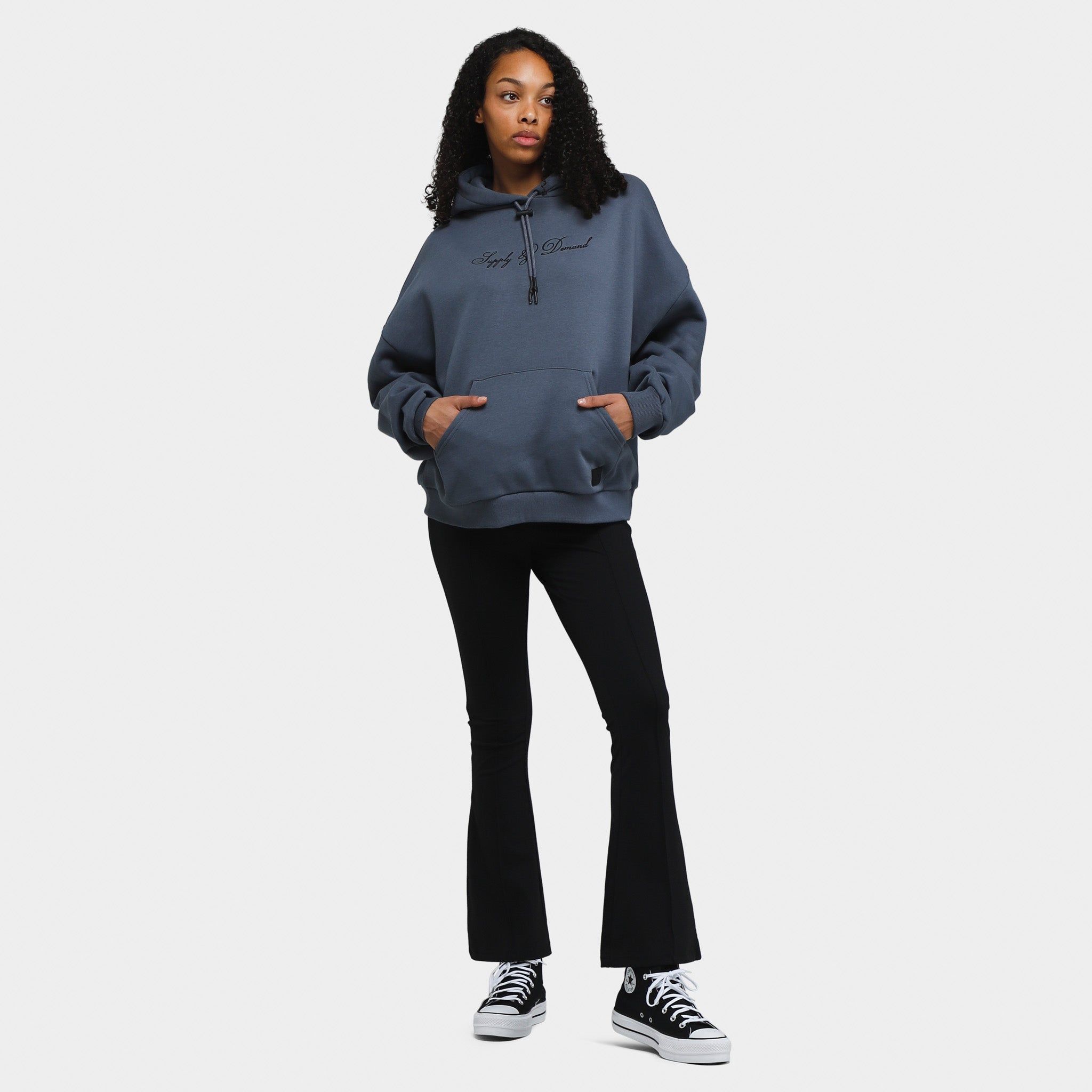 Supply & Demand Women's Saint Hoodie / Grey sold by JD Sports product image thumbnail 5