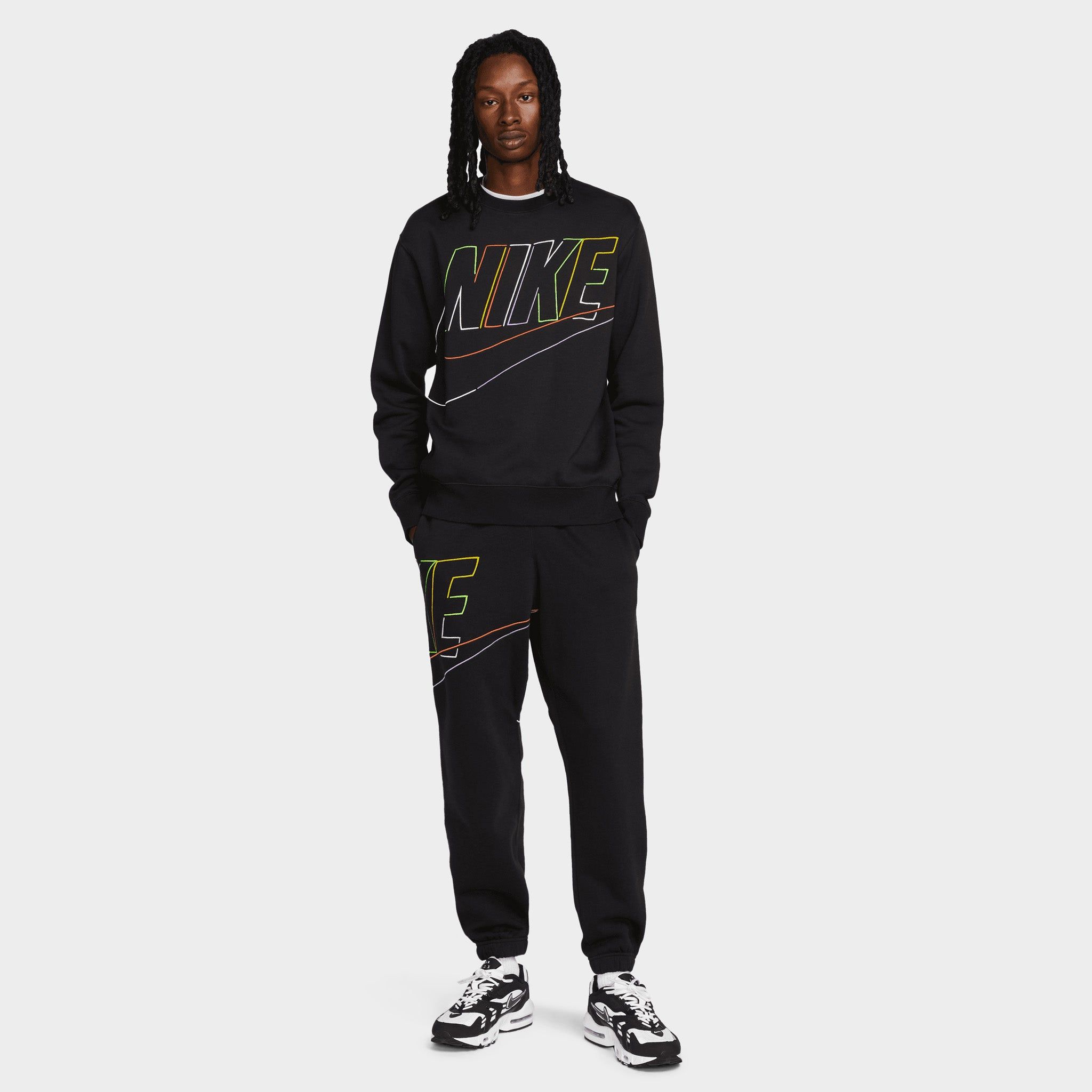 Nike Club Fleece+ Crewneck / Black sold by JD Sports product image thumbnail 4