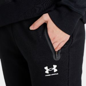 Under Armour Women’s Rival Fleece Track Pants Black / White sold by JD Sports