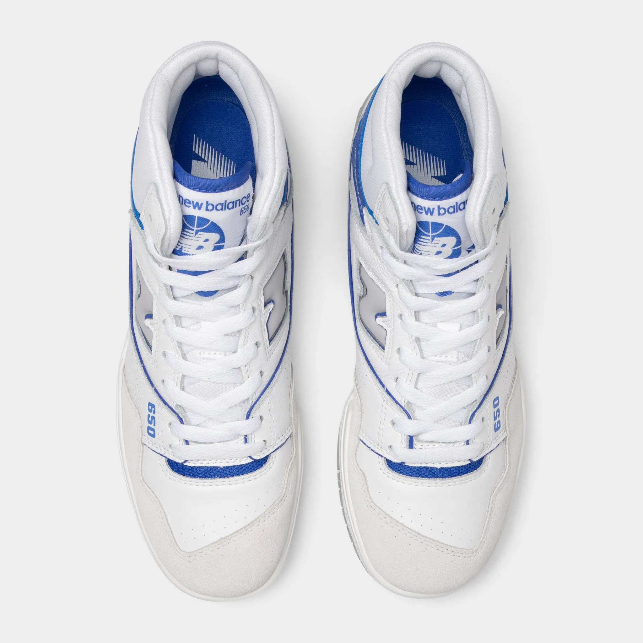 New Balance BB650RWI White / Marine Blue sold by JD Sports product image thumbnail 5