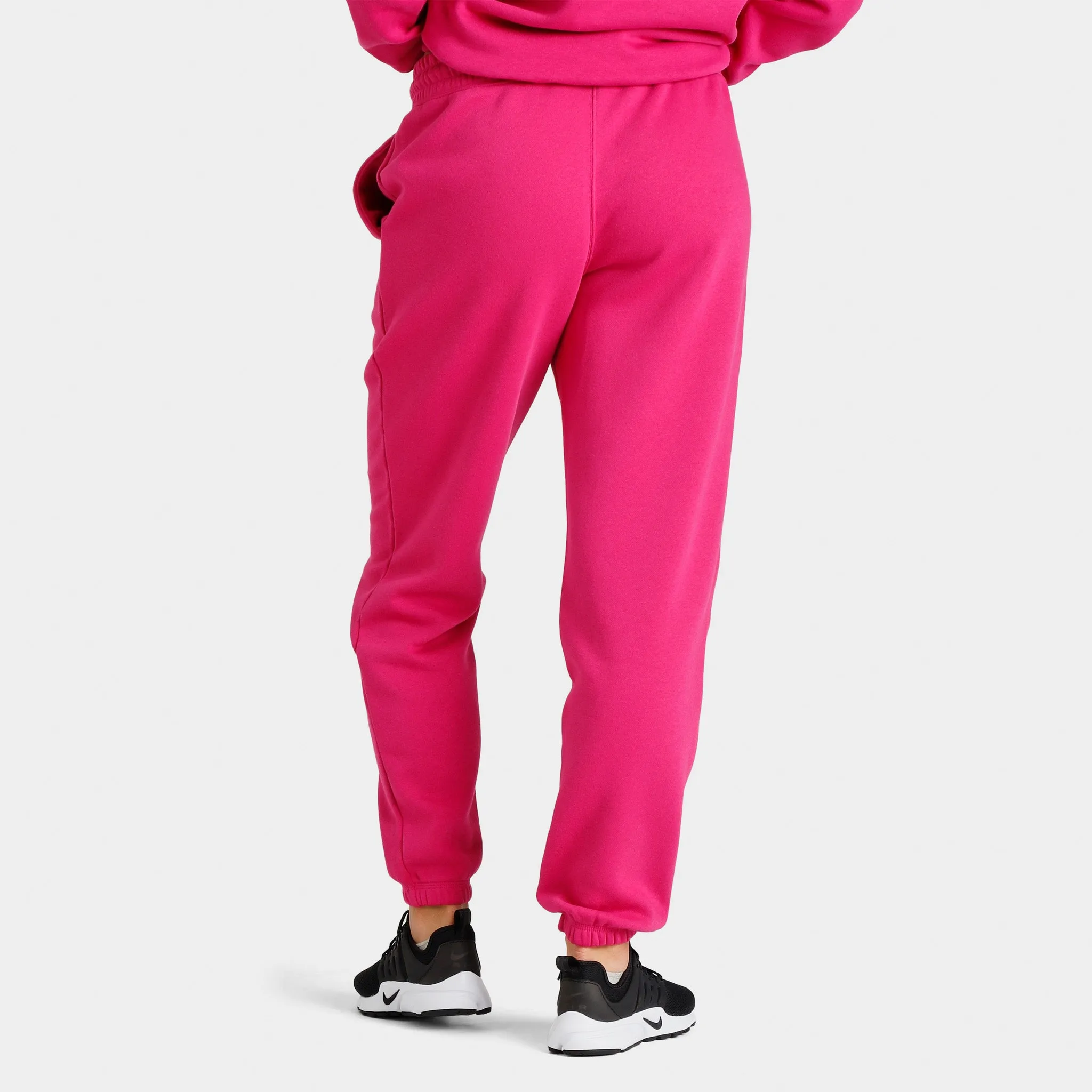 The North Face Women's Half Dome Fleece Sweatpants Fuschia Pink / TNF White sold by JD Sports product image thumbnail 2