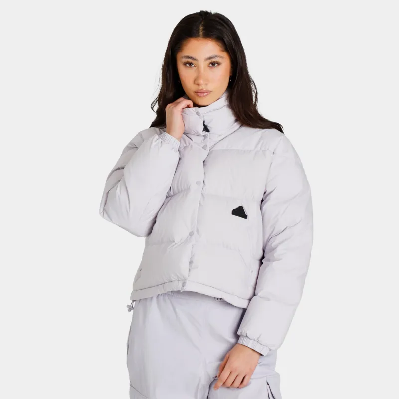 adidas Women's Sportswear Puffer Jacket Silver Dawn / Black sold by JD Sports