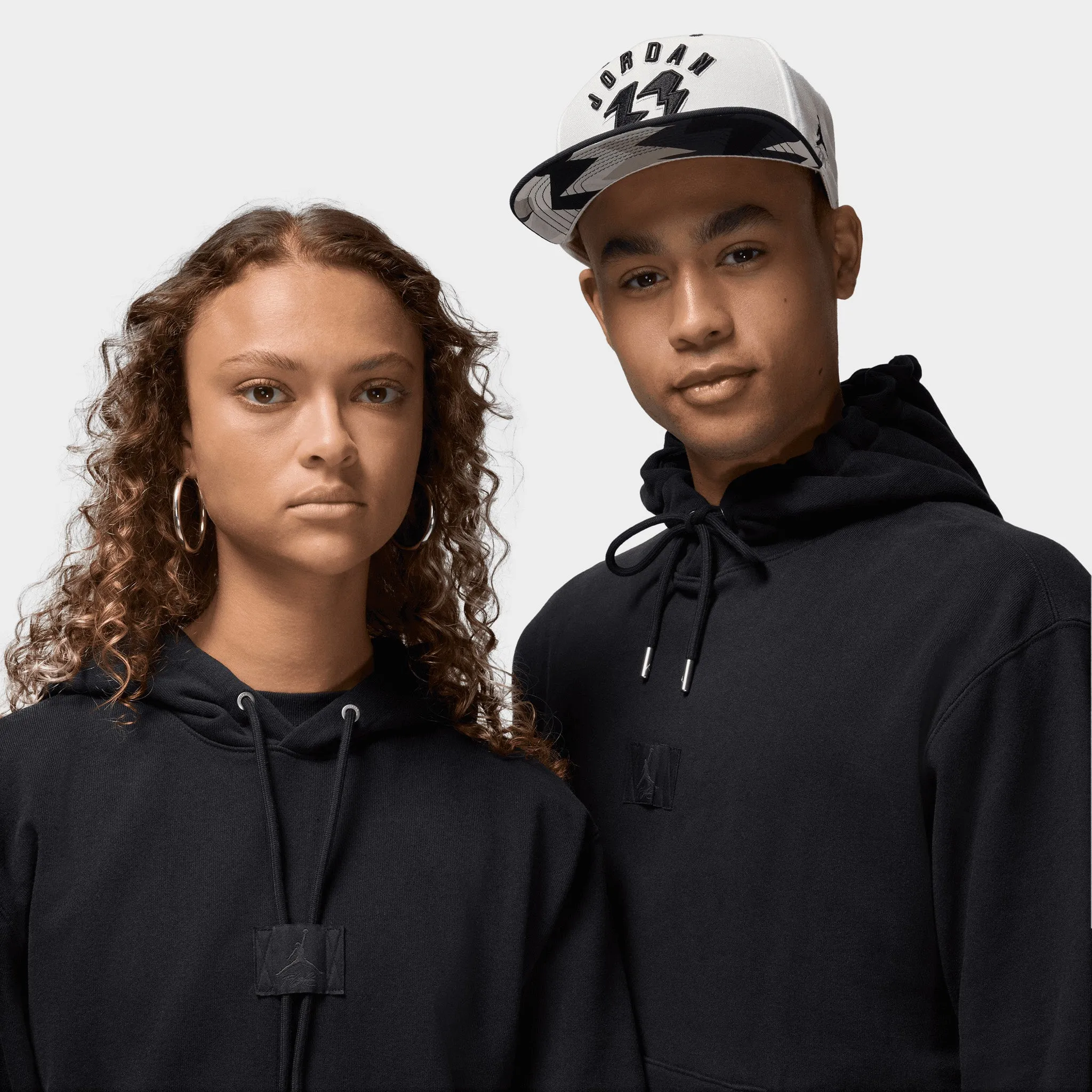 Jordan Flight Fleece Pullover Hoodie / Black sold by JD Sports product image thumbnail 3