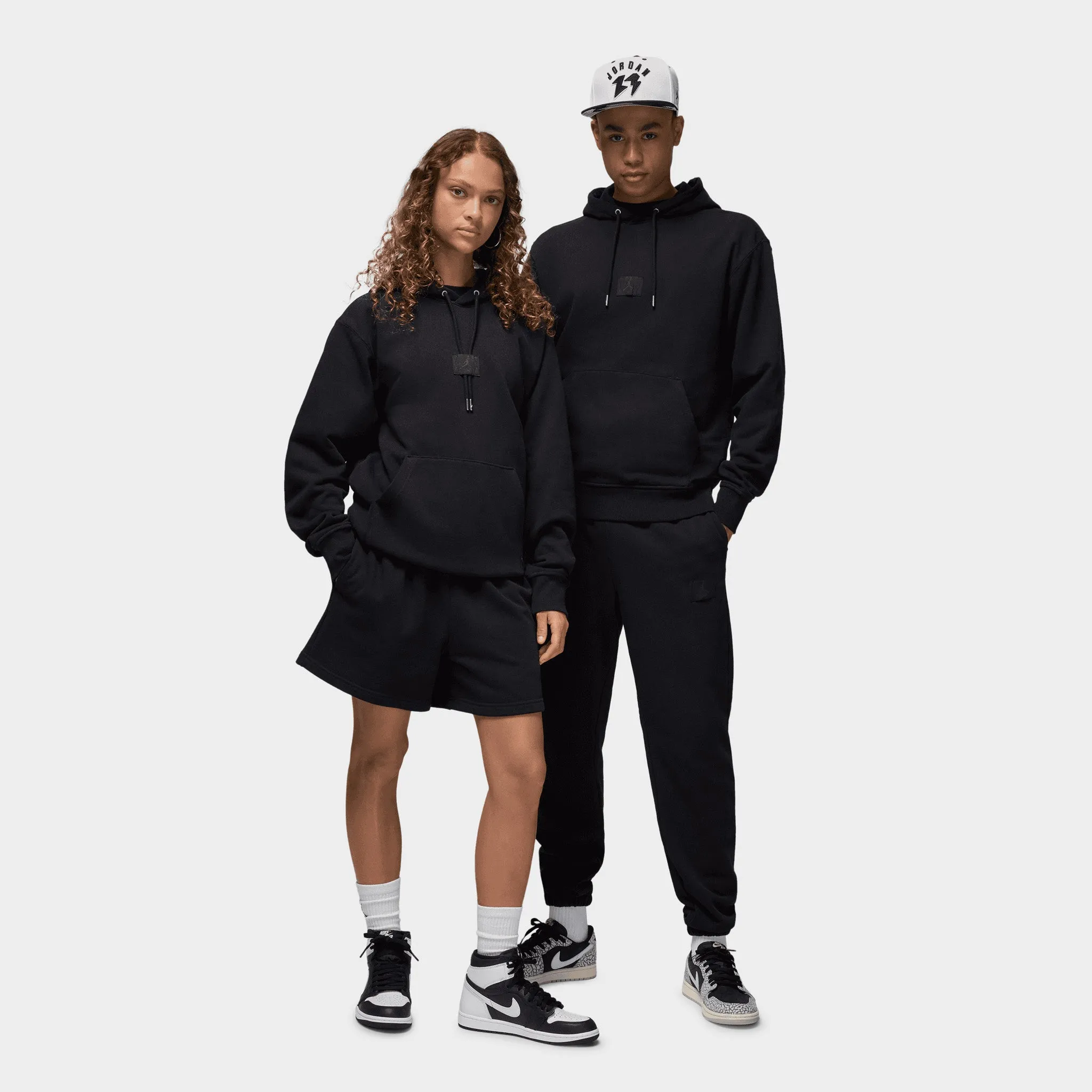 Jordan Flight Fleece Pullover Hoodie / Black sold by JD Sports product image thumbnail 5