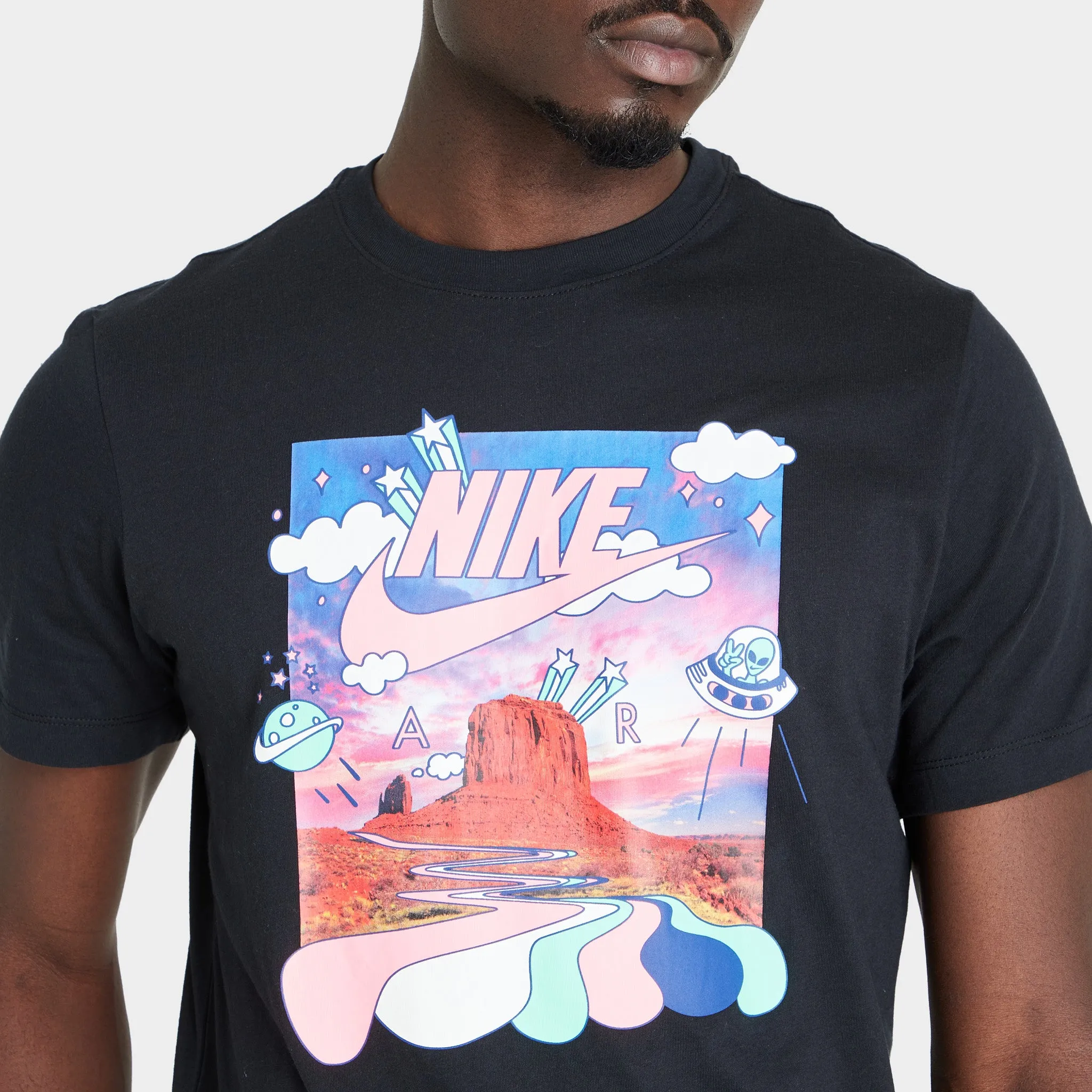 Nike Sportswear Black Light Photo T-shirt / Black sold by JD Sports product image thumbnail 4