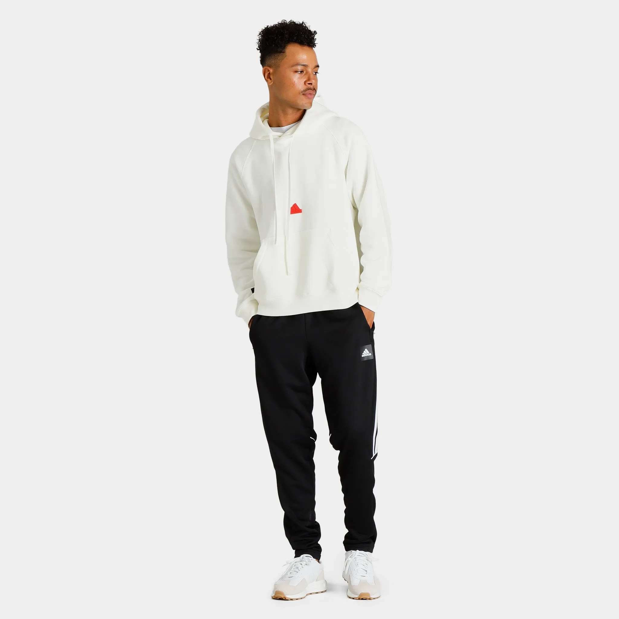 adidas Sportswear Fleece Pullover Hoodie / Off White sold by JD Sports product image thumbnail 5