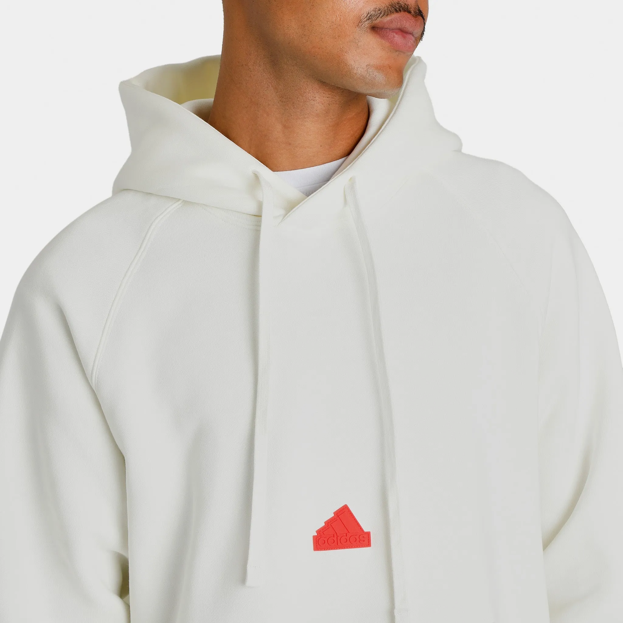 adidas Sportswear Fleece Pullover Hoodie / Off White sold by JD Sports product image thumbnail 4