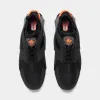Nike Air Huarache Black / Iron Grey - Safety Orange sold by JD Sports