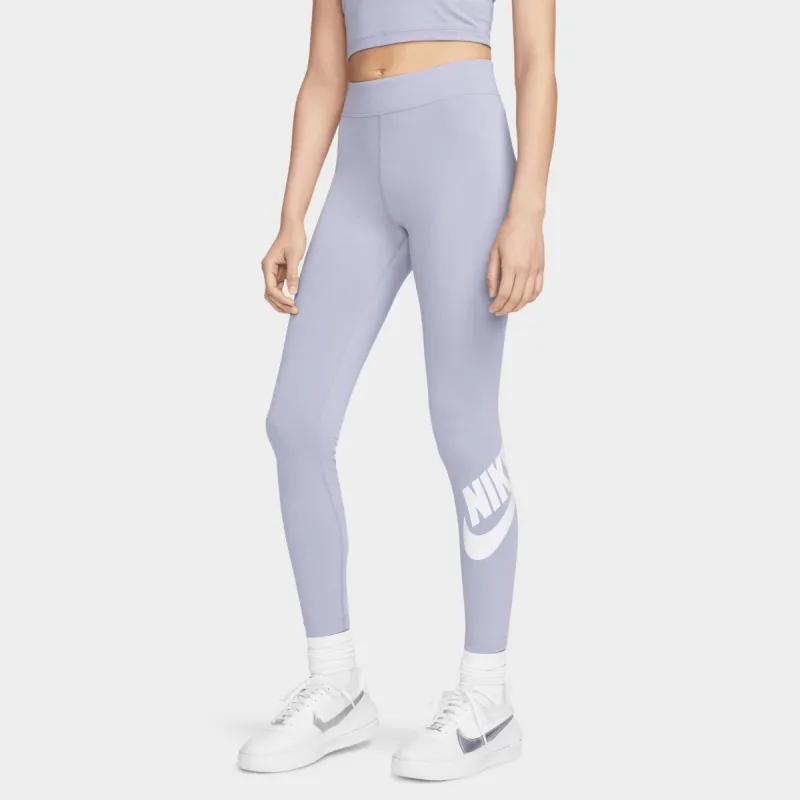 Nike Sportswear Women's Essential High-Rise Tights Indigo Haze / White sold by JD Sports