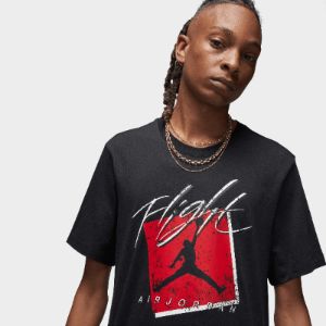 Jordan Brand T-shirt Black / Gym Red - Black sold by JD Sports