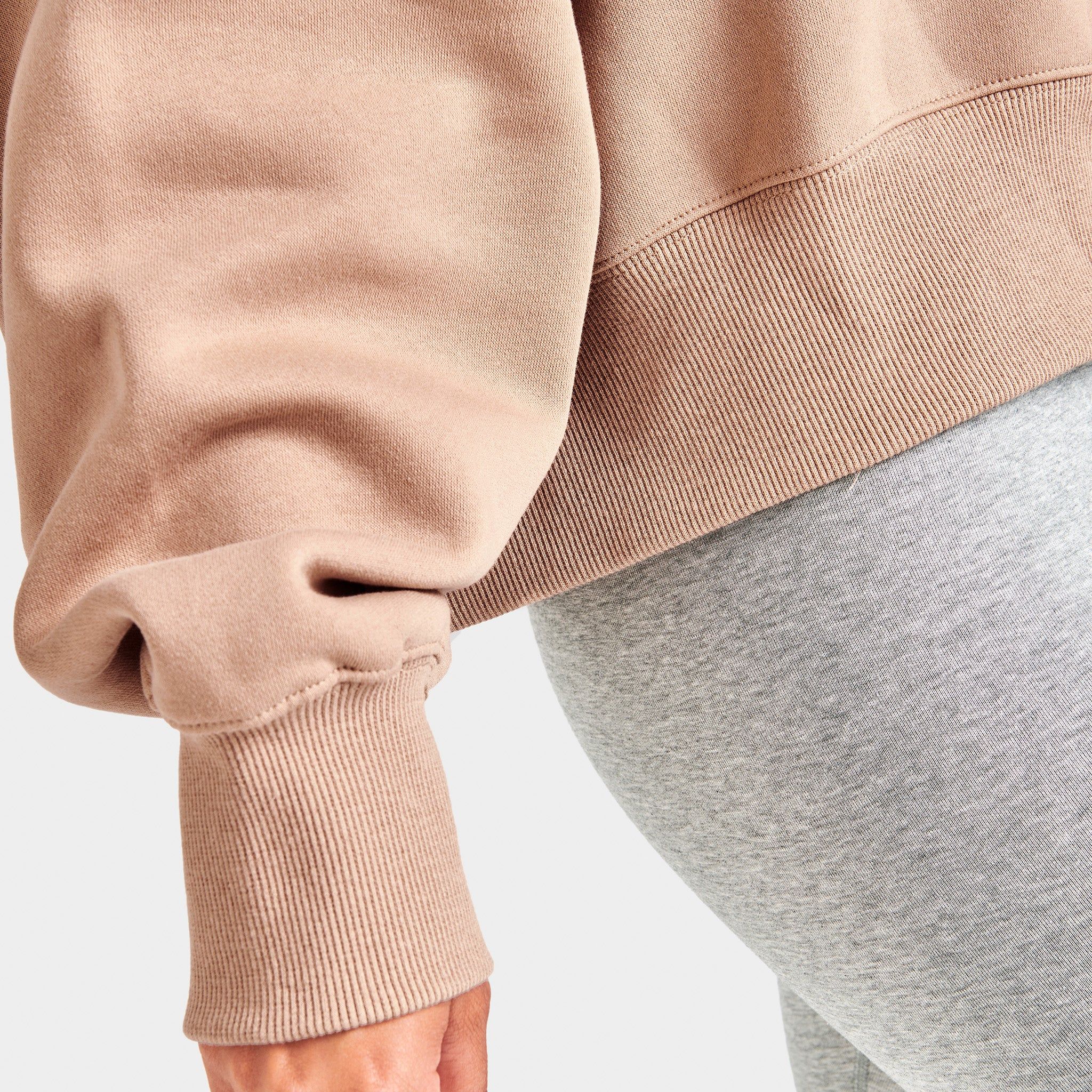 Nike Women’s Sportswear Phoenix Fleece Over-Oversized Crewneck Sweatshirt Hemp / Sail sold by JD Sports product image thumbnail 5