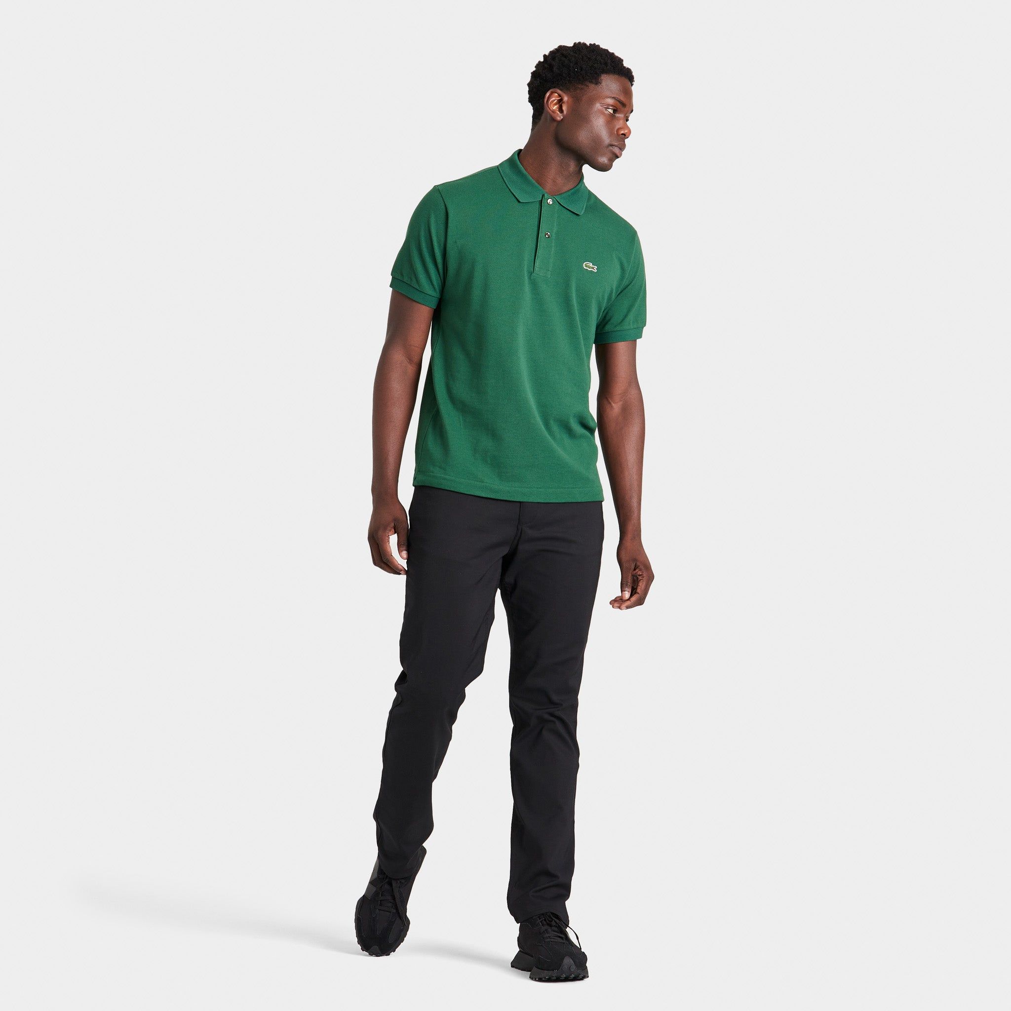 Lacoste Original L.12.12 Petit Piqu Cotton Polo Shirt / Green sold by JD Sports product image thumbnail 5