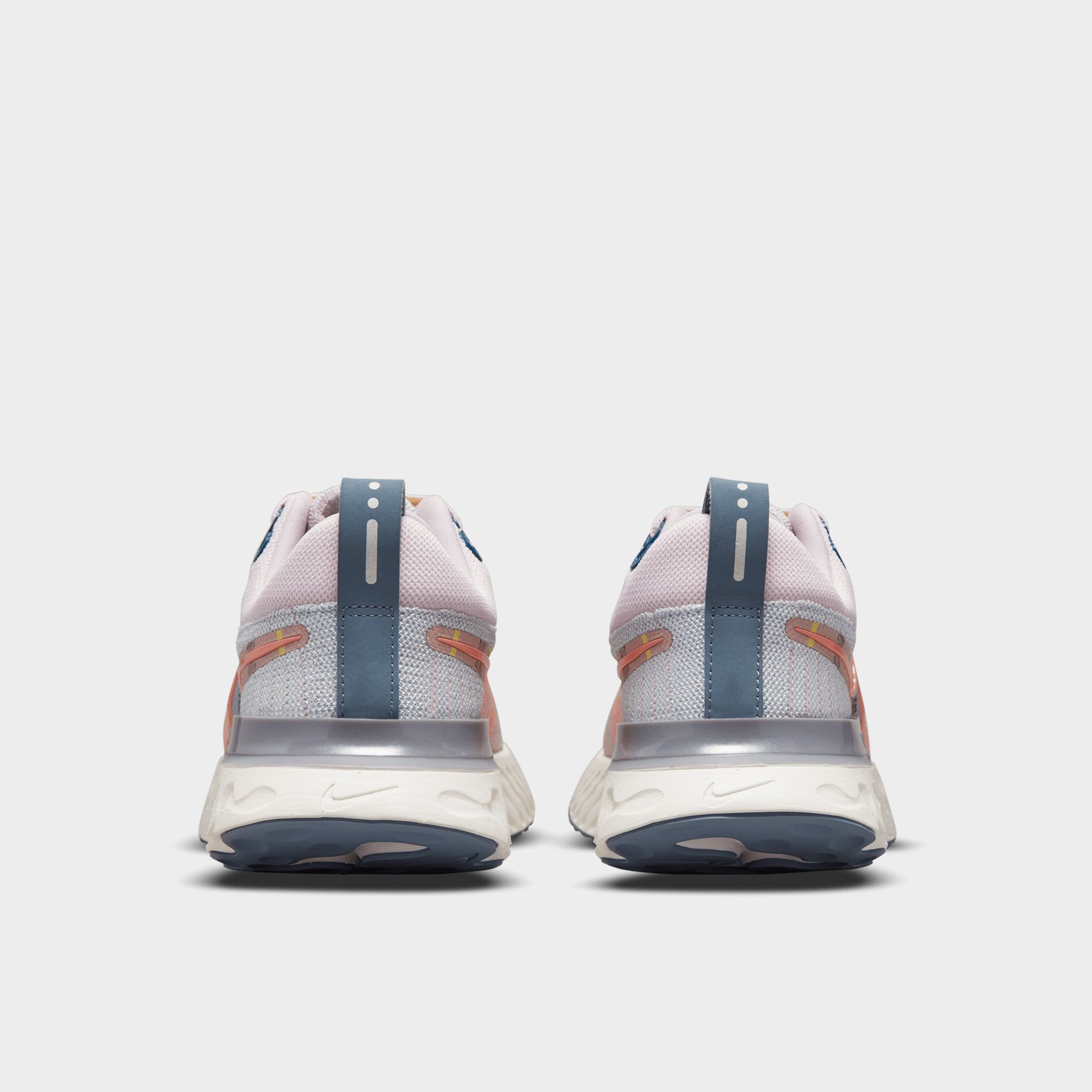 Nike Women’s React Infinity Run Flyknit 2 Premium Pink Foam / Blue Tint - Sail sold by JD Sports product image thumbnail 5