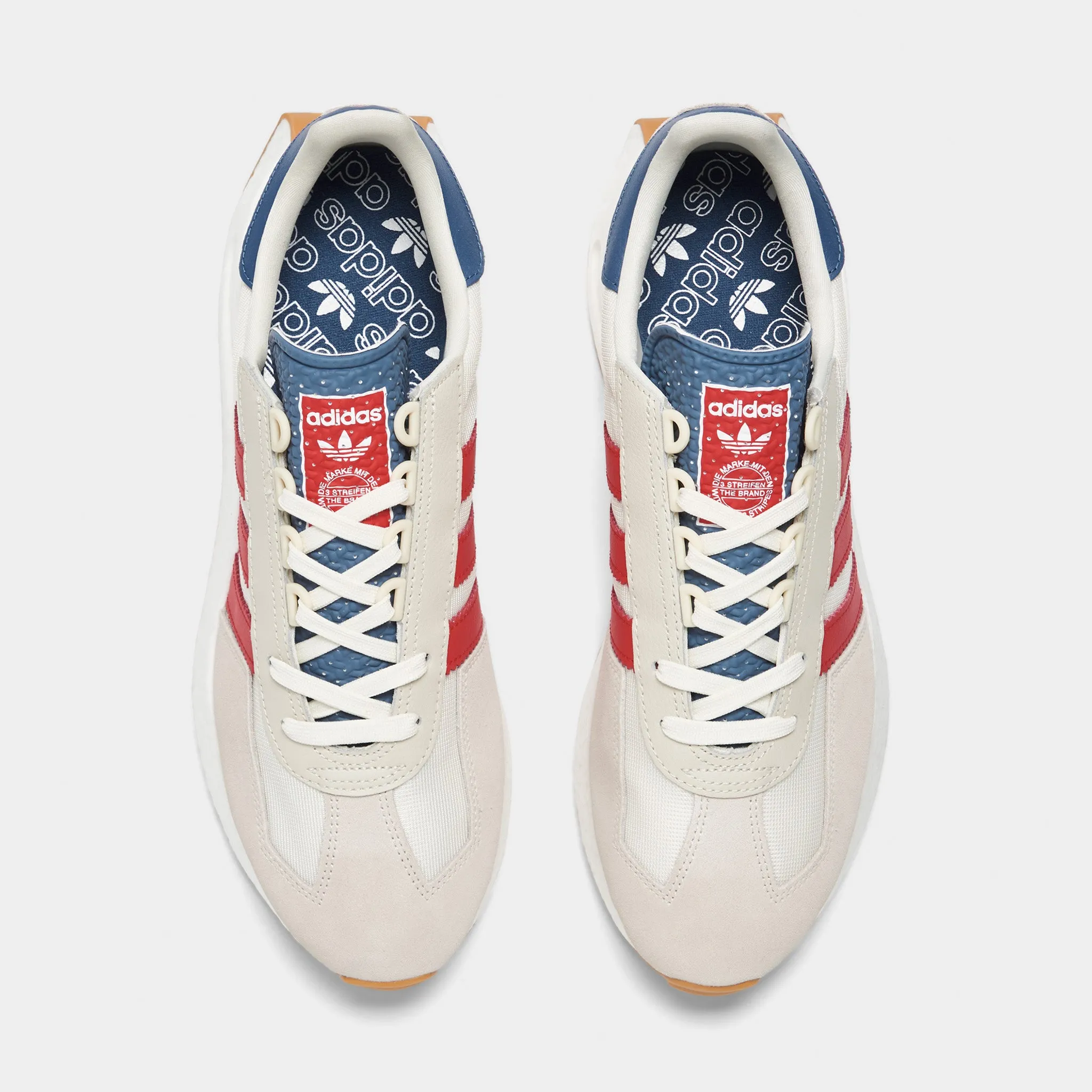 adidas Originals Retropy E5 Off White / Vivid Red - Aluminum sold by JD Sports product image thumbnail 5