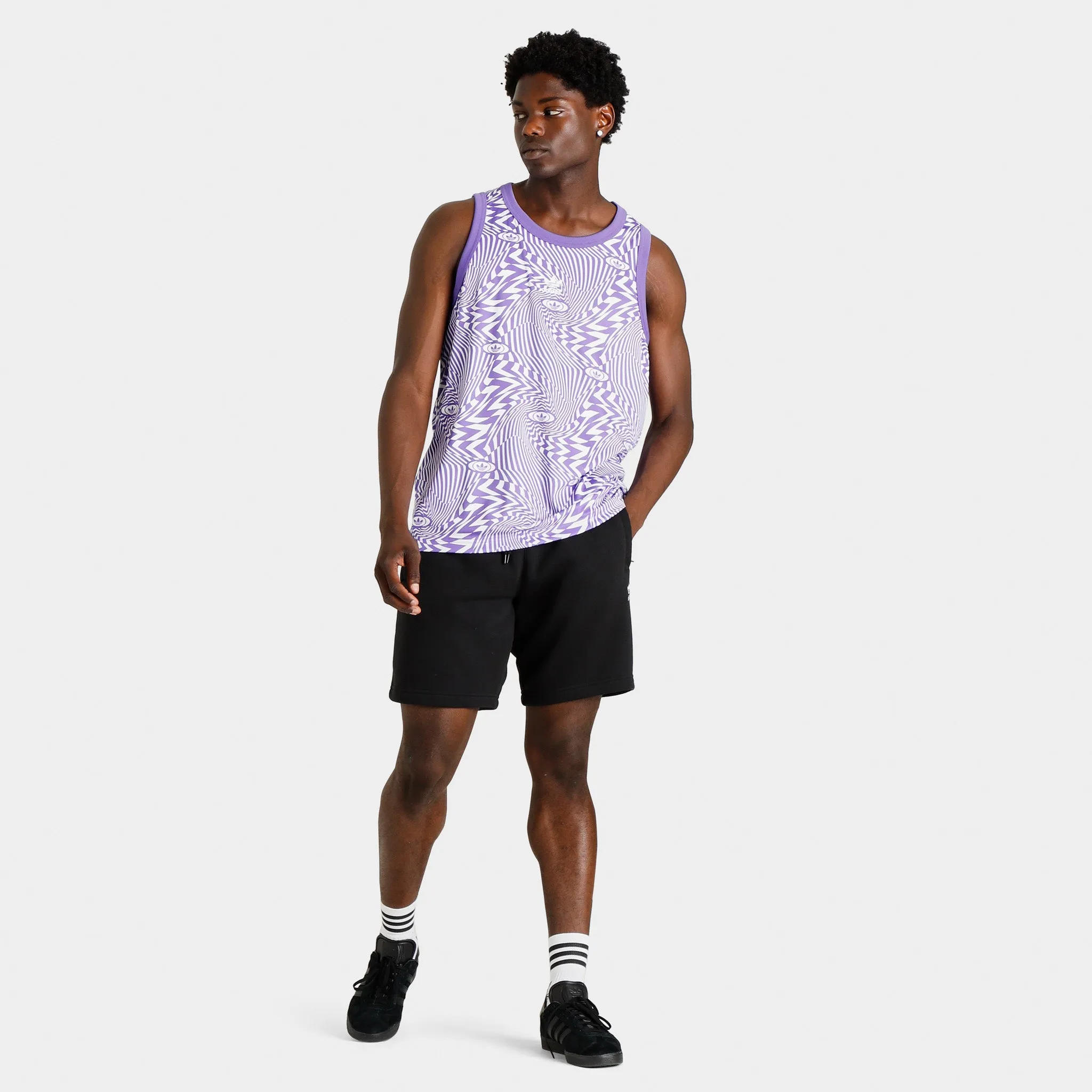 adidas Originals Rekive Allover Print Tank Top / Multicolour sold by JD Sports product image thumbnail 5