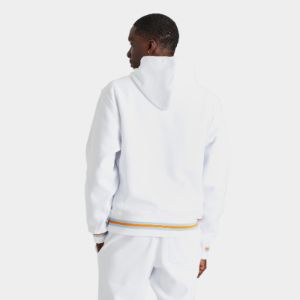 Champion Premium Reverse Weave Pullover Hoodie / White sold by JD Sports