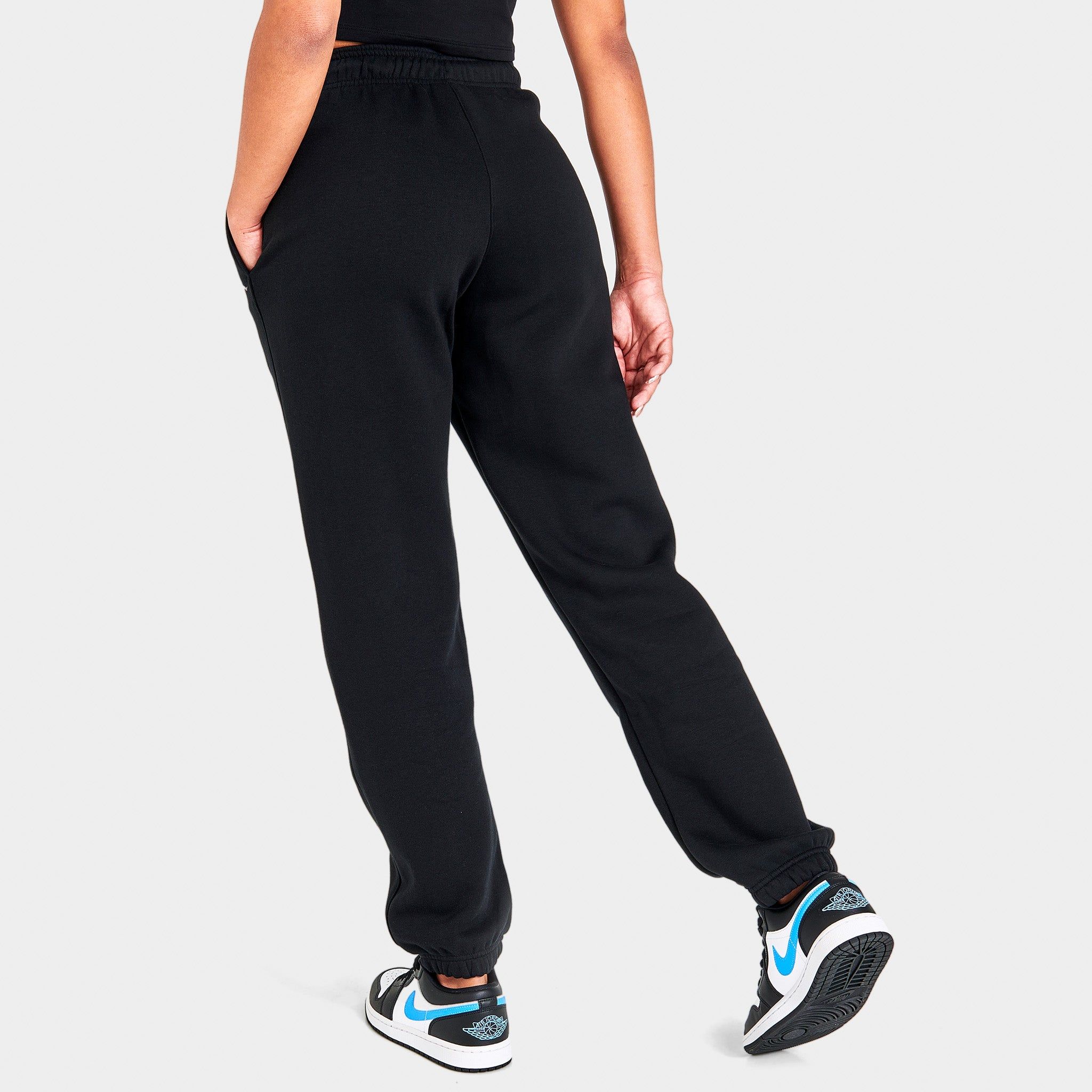 Jordan Women's Brooklyn Fleece Pants Black / White sold by JD Sports product image thumbnail 2