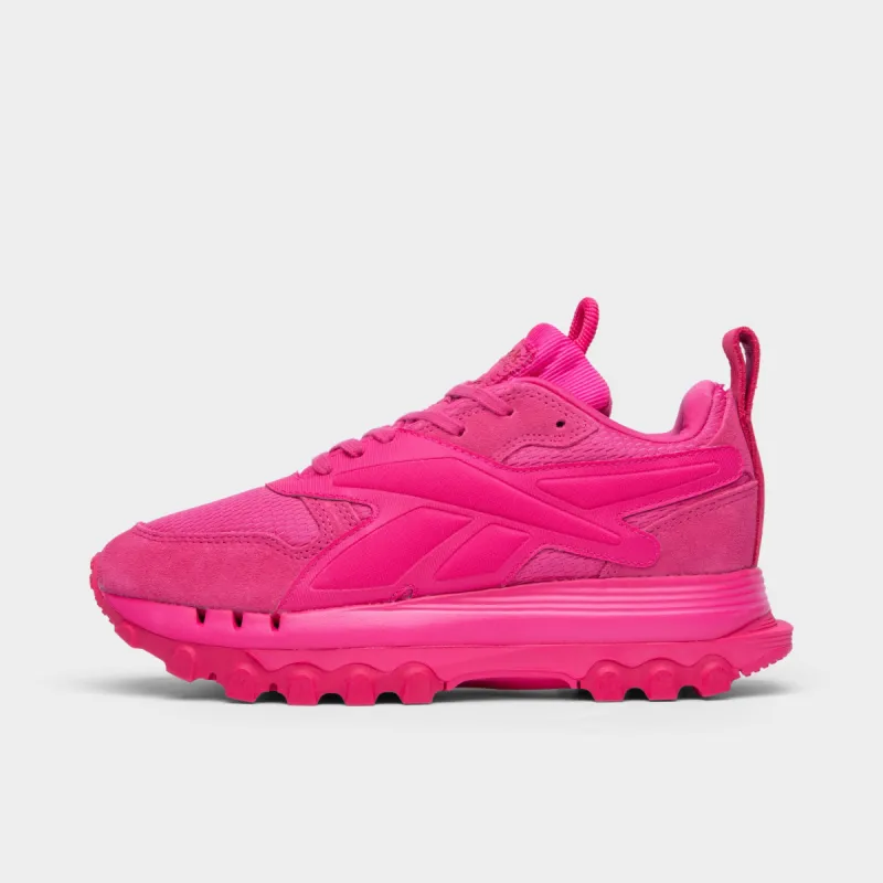 Reebok x Cardi B Womenâ€™s Classic Leather Cardi V2 Pink Fusion / Pink Fusion - Pink Fusion sold by JD Sports