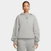 Nike Nocta NRG Fleece Pullover Hoodie Dark Grey Heather / Matte Silver sold by JD Sports