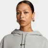 Nike Nocta NRG Fleece Pullover Hoodie Dark Grey Heather / Matte Silver sold by JD Sports