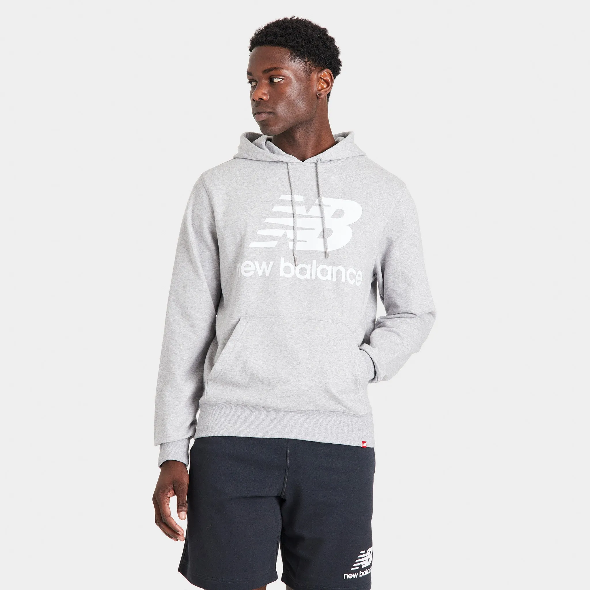 New Balance Essentials Pullover Hoodie / Athletic Grey sold by JD Sports