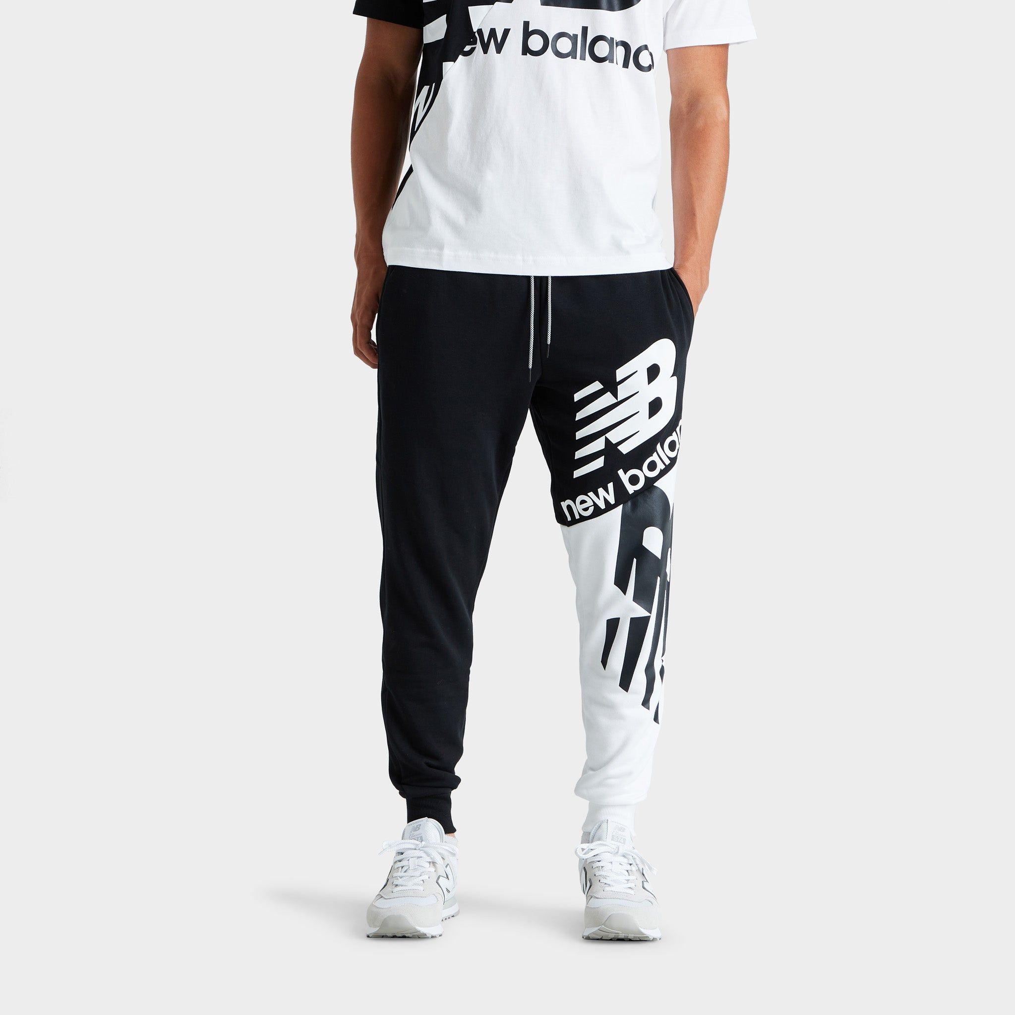 New Balance Athletics Splice Pants / Black Multi sold by JD Sports