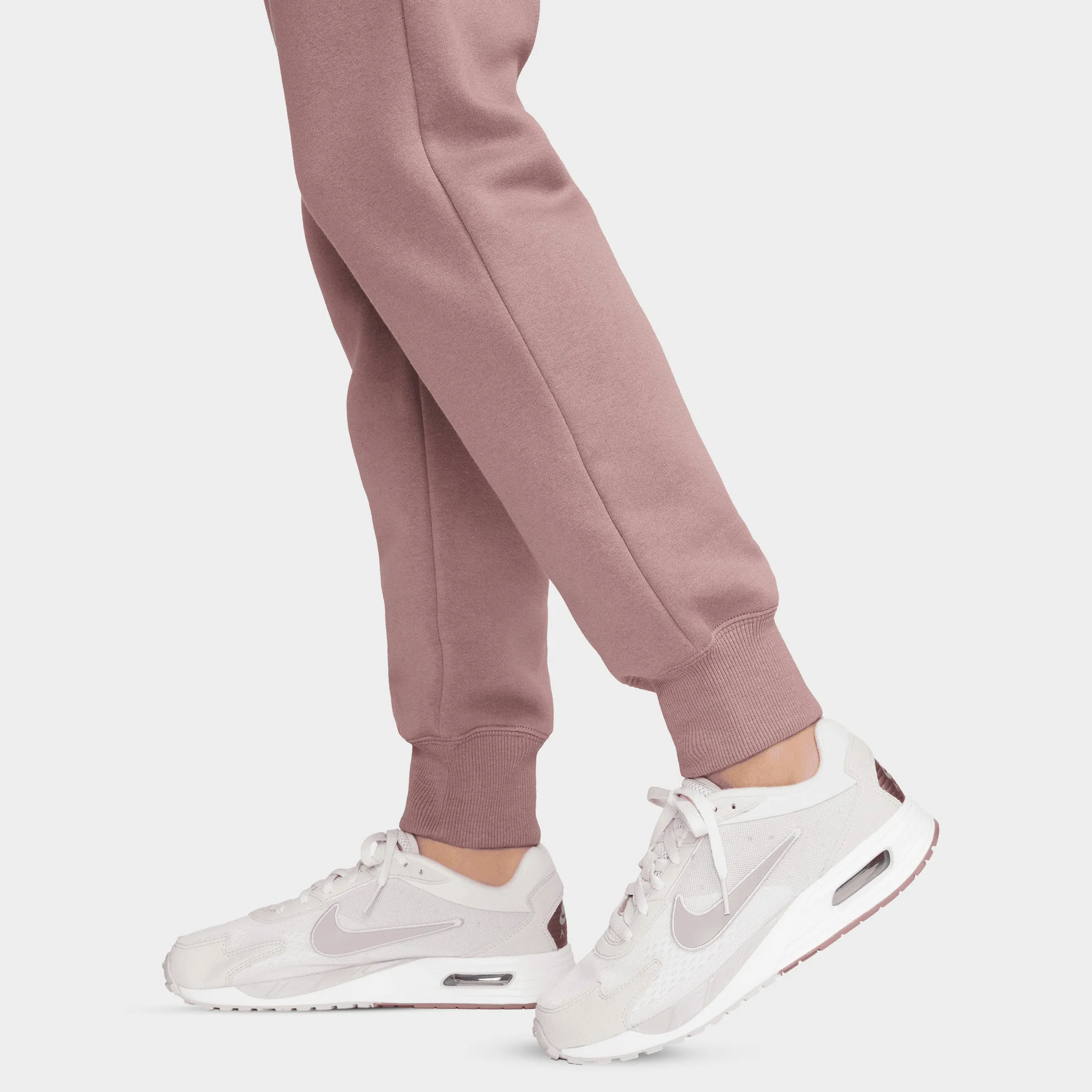 Nike Sportswear Women's Phoenix Fleece High-Waisted Joggers Smokey Mauve / Black sold by JD Sports product image thumbnail 5