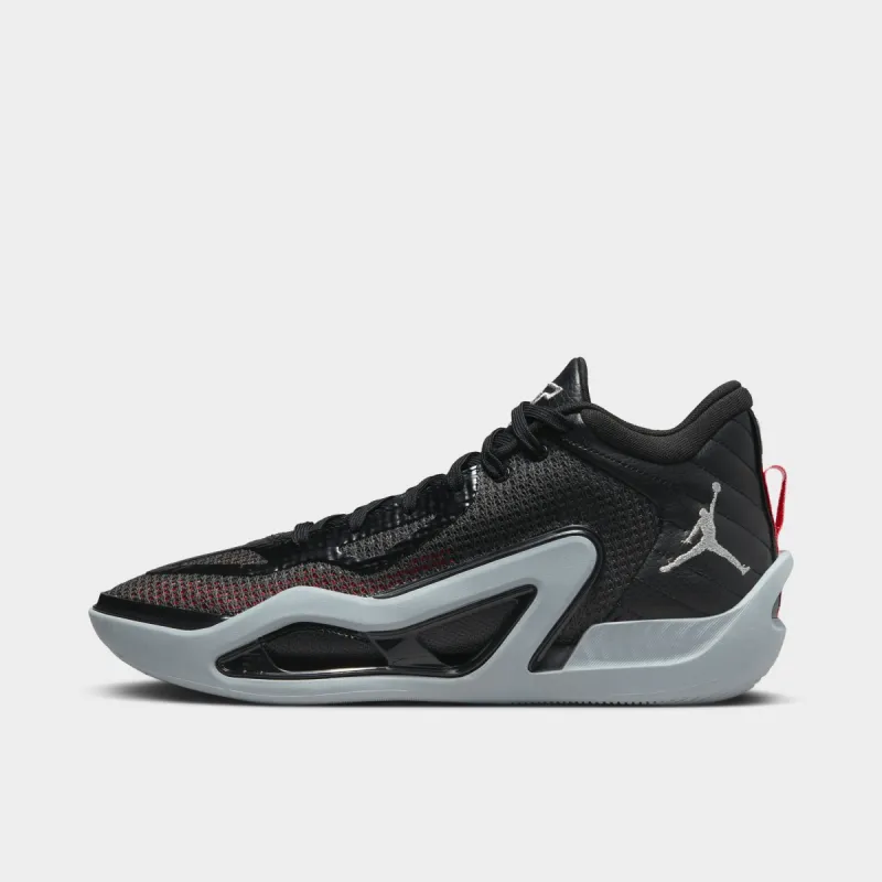 Jordan Tatum 1 Black / Metallic Silver - Wolf Grey sold by JD Sports
