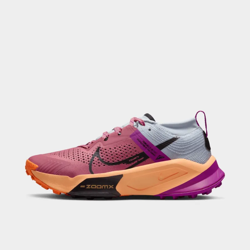 Nike Women's Zegama Desert Berry / Black - Vivid Purple sold by JD Sports