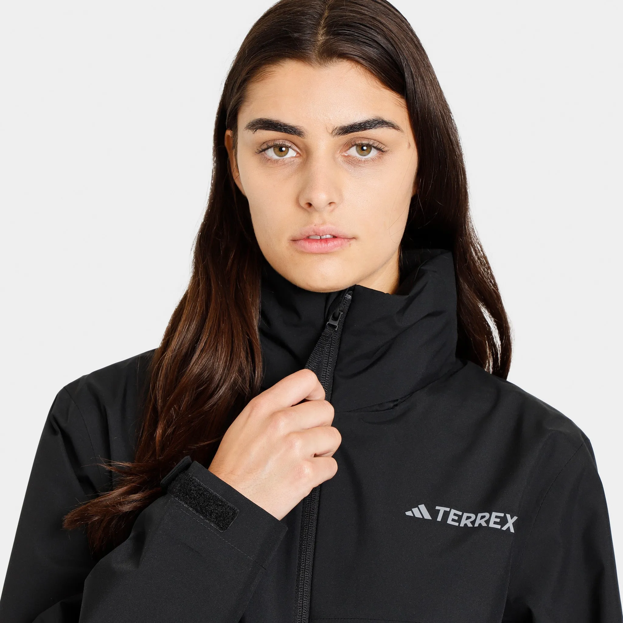 adidas TERREX Women's Multi Rain.RDY 2-Layer Rain Jacket / Black sold by JD Sports product image thumbnail 3