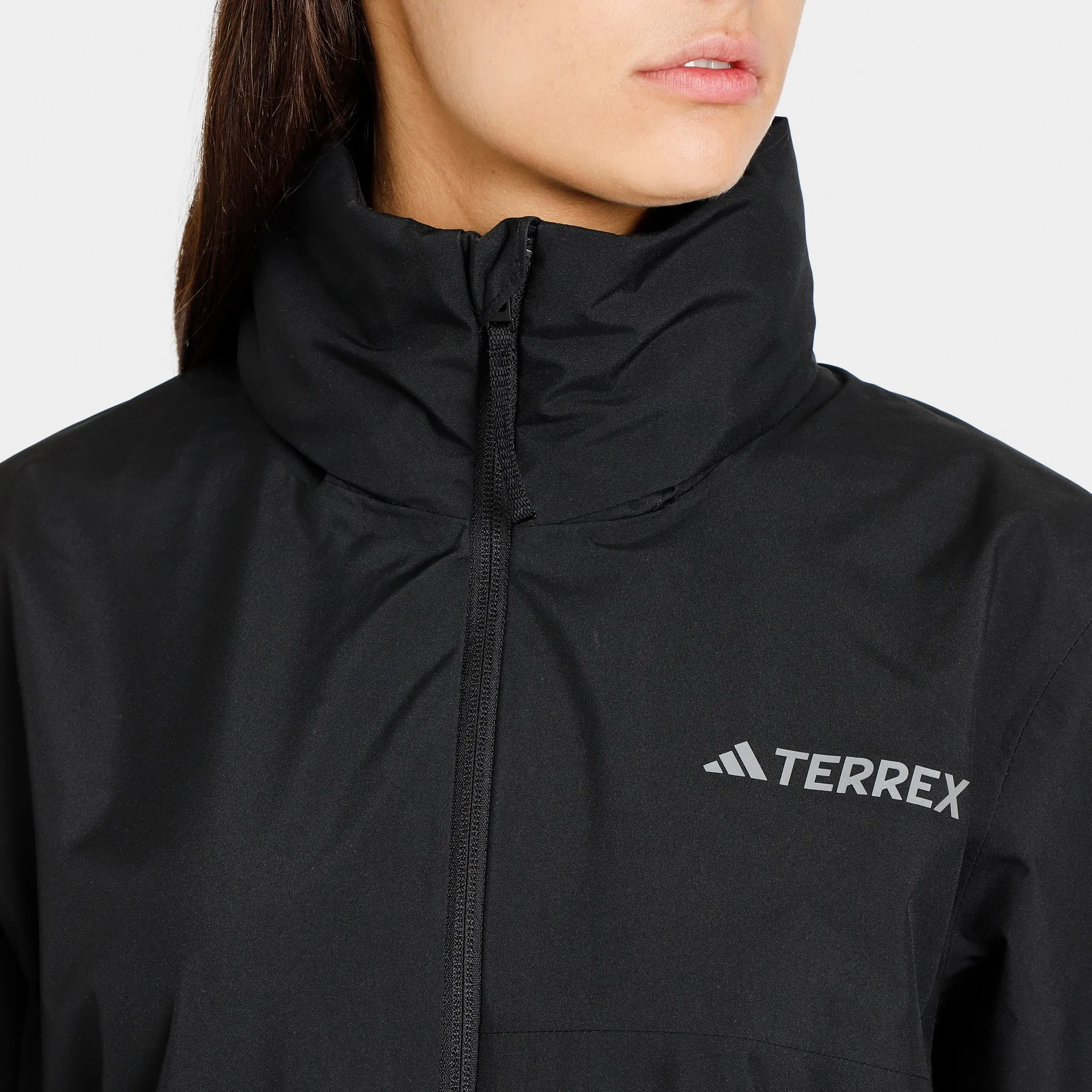 adidas TERREX Women's Multi Rain.RDY 2-Layer Rain Jacket / Black sold by JD Sports product image thumbnail 4