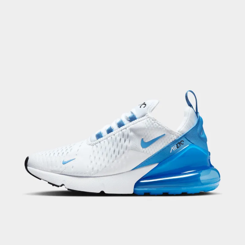 Nike Women's Air Max 270 White / University Blue - Black sold by JD Sports