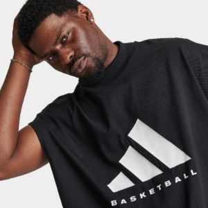 adidas Basketball 半袖 Tシャツ 送関込 adidas Basketball Sleeveless T-shirt / Black | Parallel