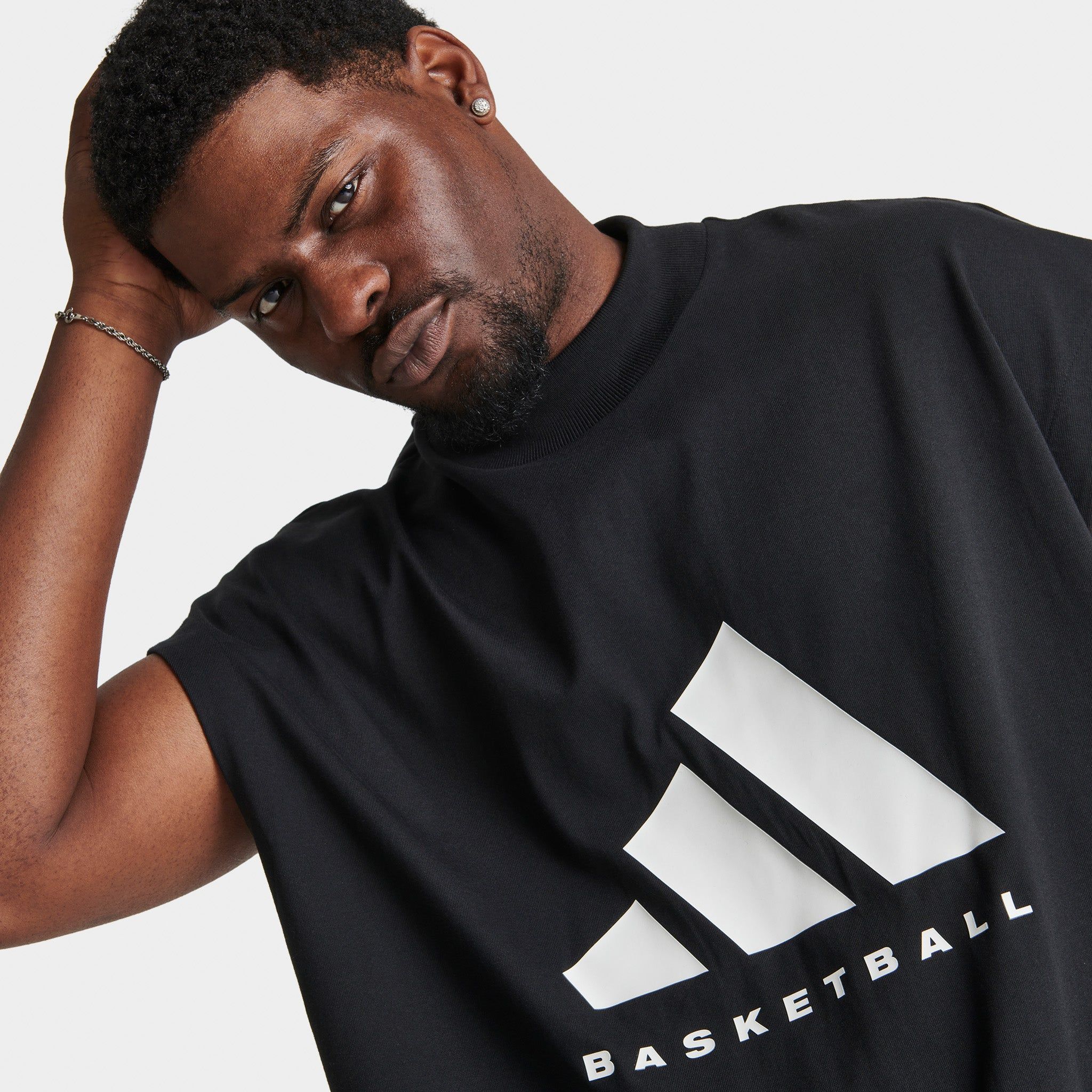 adidas Basketball Sleeveless T-shirt / Black sold by JD Sports product image thumbnail 3